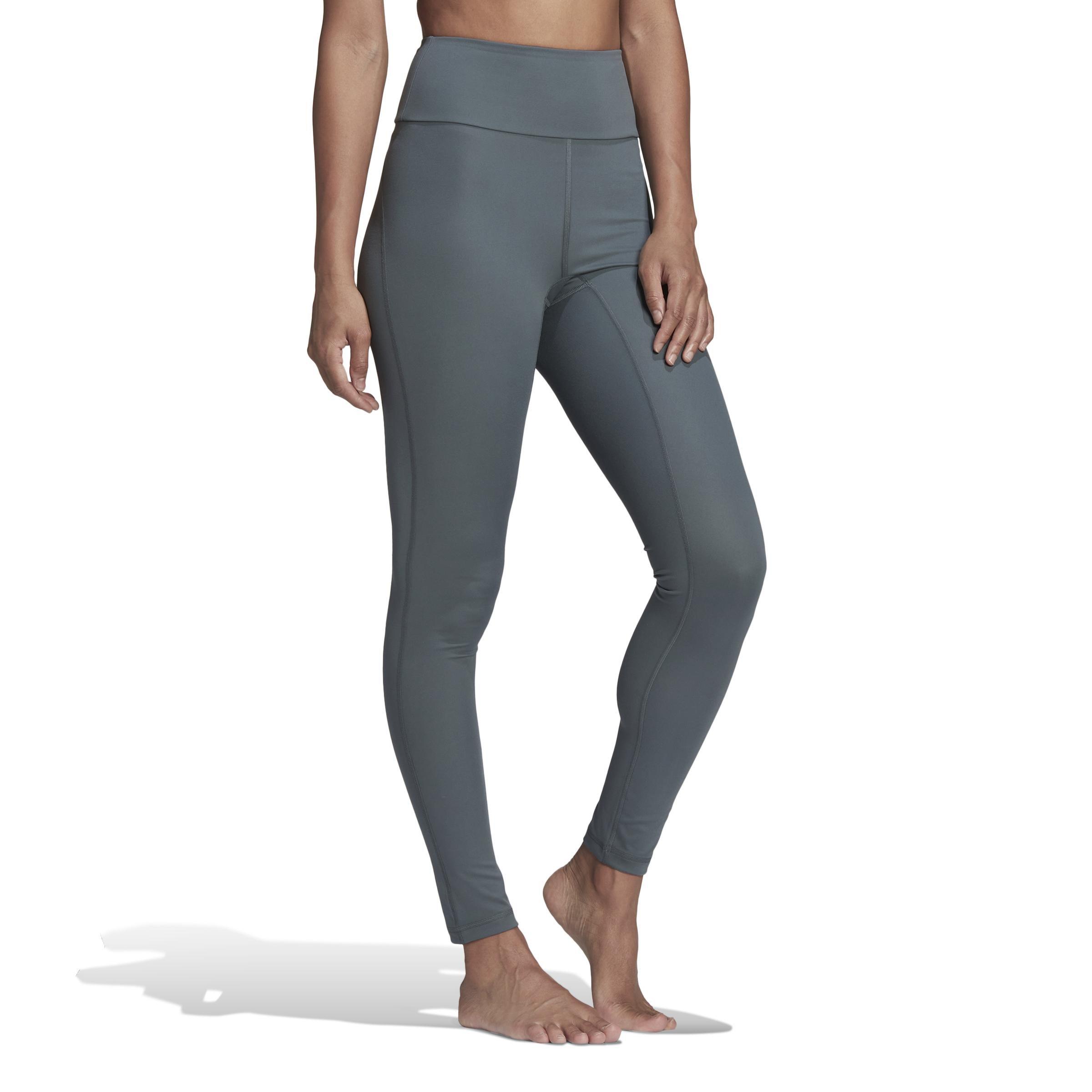 Yoga Essentials High-Waisted Leggings, Blue, , large image number 1