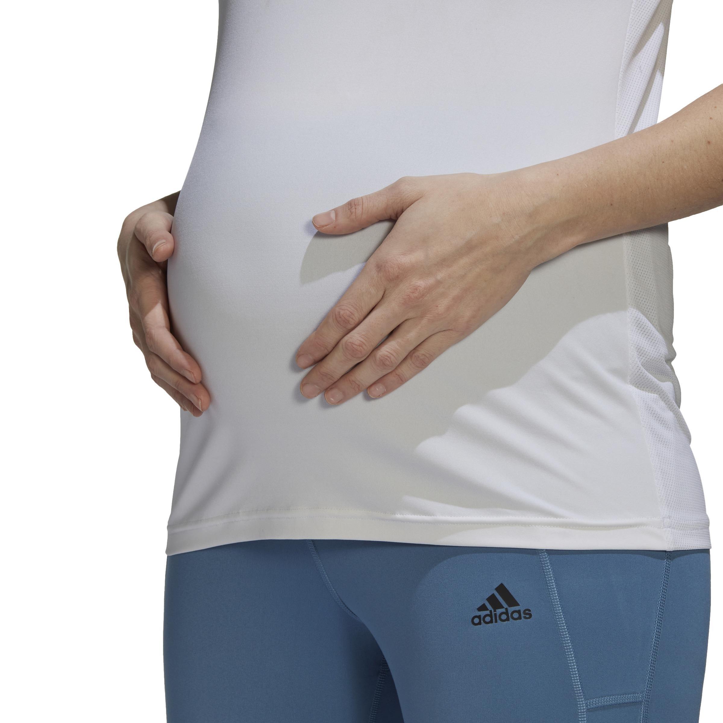 (Maternity) Designed To Move Colorblock Sport T-Shirt, White, A901_ONE, large image number 5