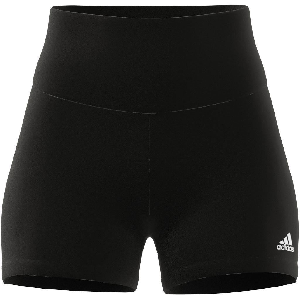 Yoga Essentials High-Waisted Short Leggings, Black, , large image number 6