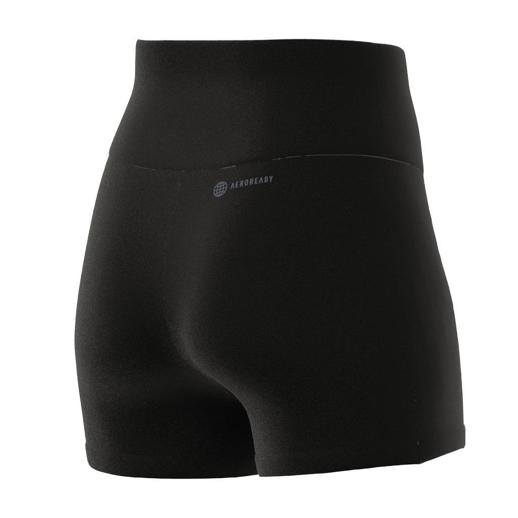 Yoga Essentials High-Waisted Short Leggings, Black, , large image number 7