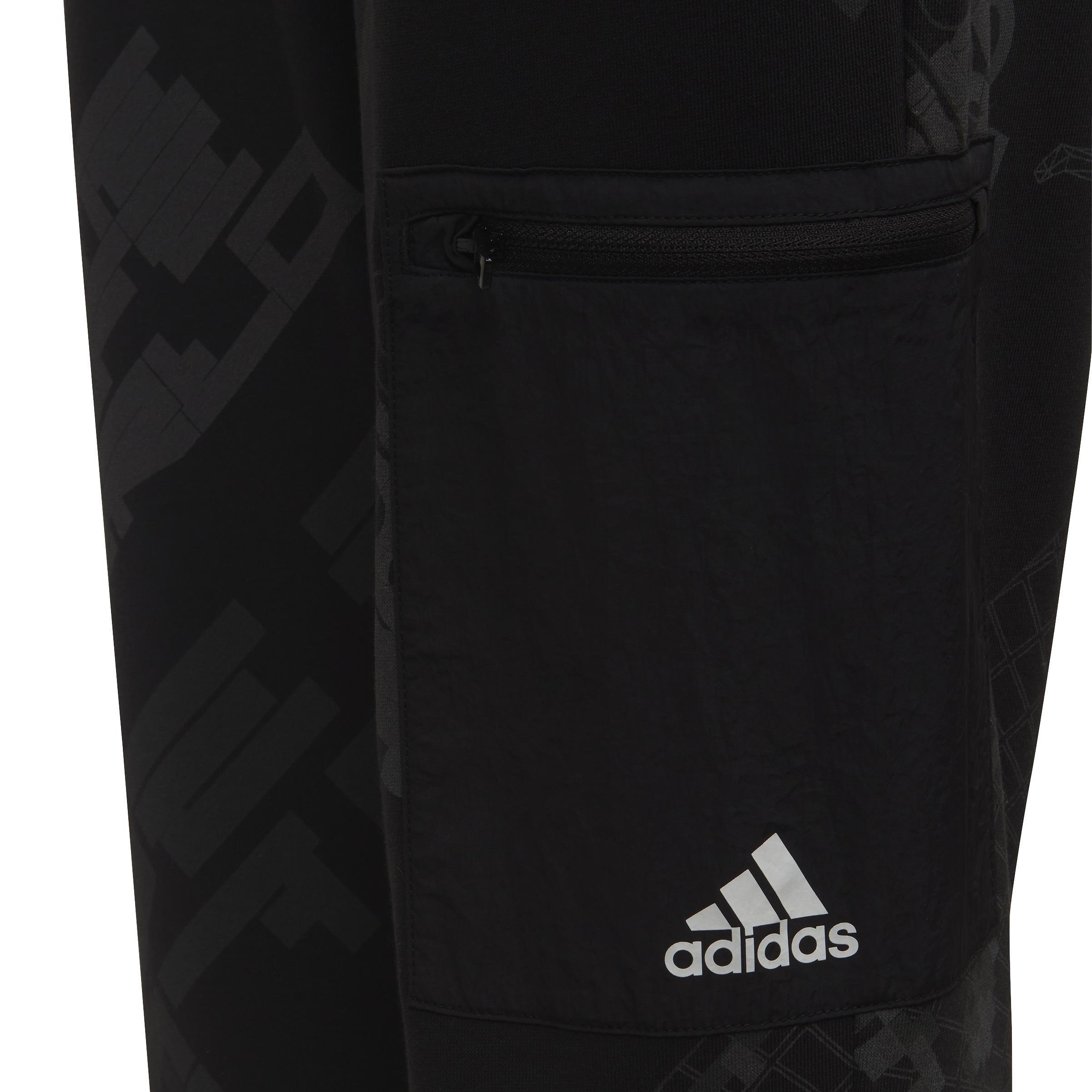 Unisex Kids ARKD3 Pocket Joggers, Black, A901_ONE, large image number 3