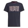 Kids Boys Predator T-Shirt, Navy, A901_ONE, thumbnail image number 6