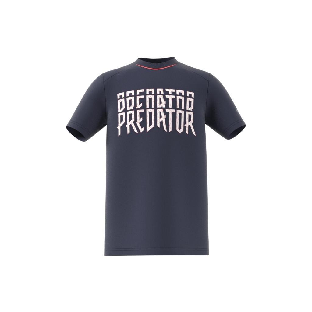 Kids Predator T-Shirt, Blue, A901_ONE, large image number 17