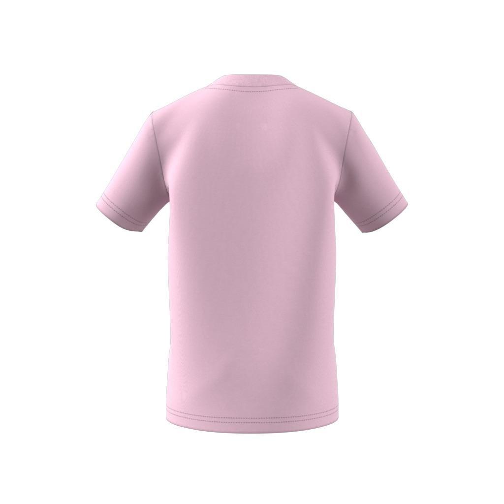 Unisex Kids Essentials 3-Stripes T-Shirt, Pink, , large image number 13