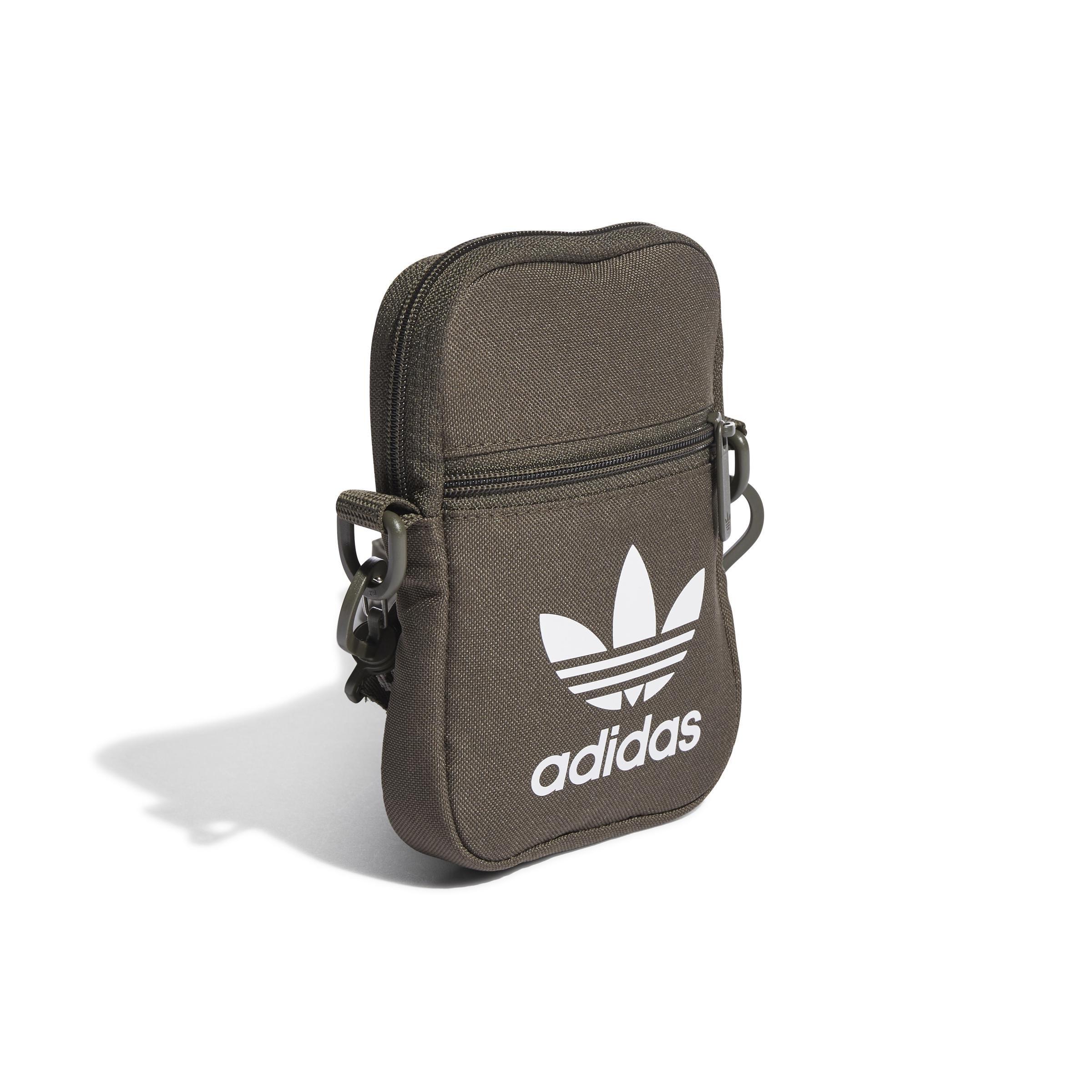 Unisex Adicolor Classic Festival Bag, Green, A901_ONE, large image number 0