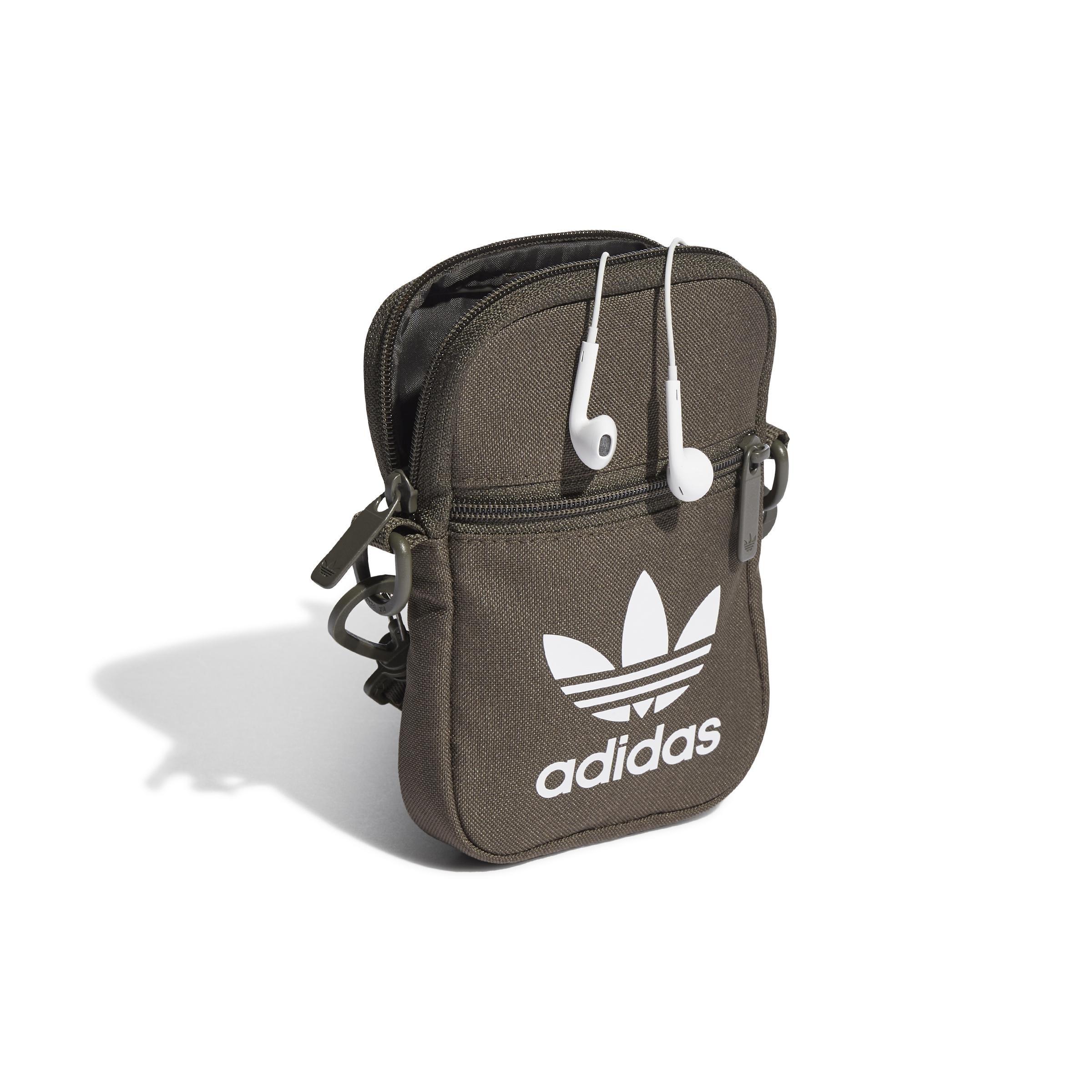 Unisex Adicolor Classic Festival Bag, Green, A901_ONE, large image number 1