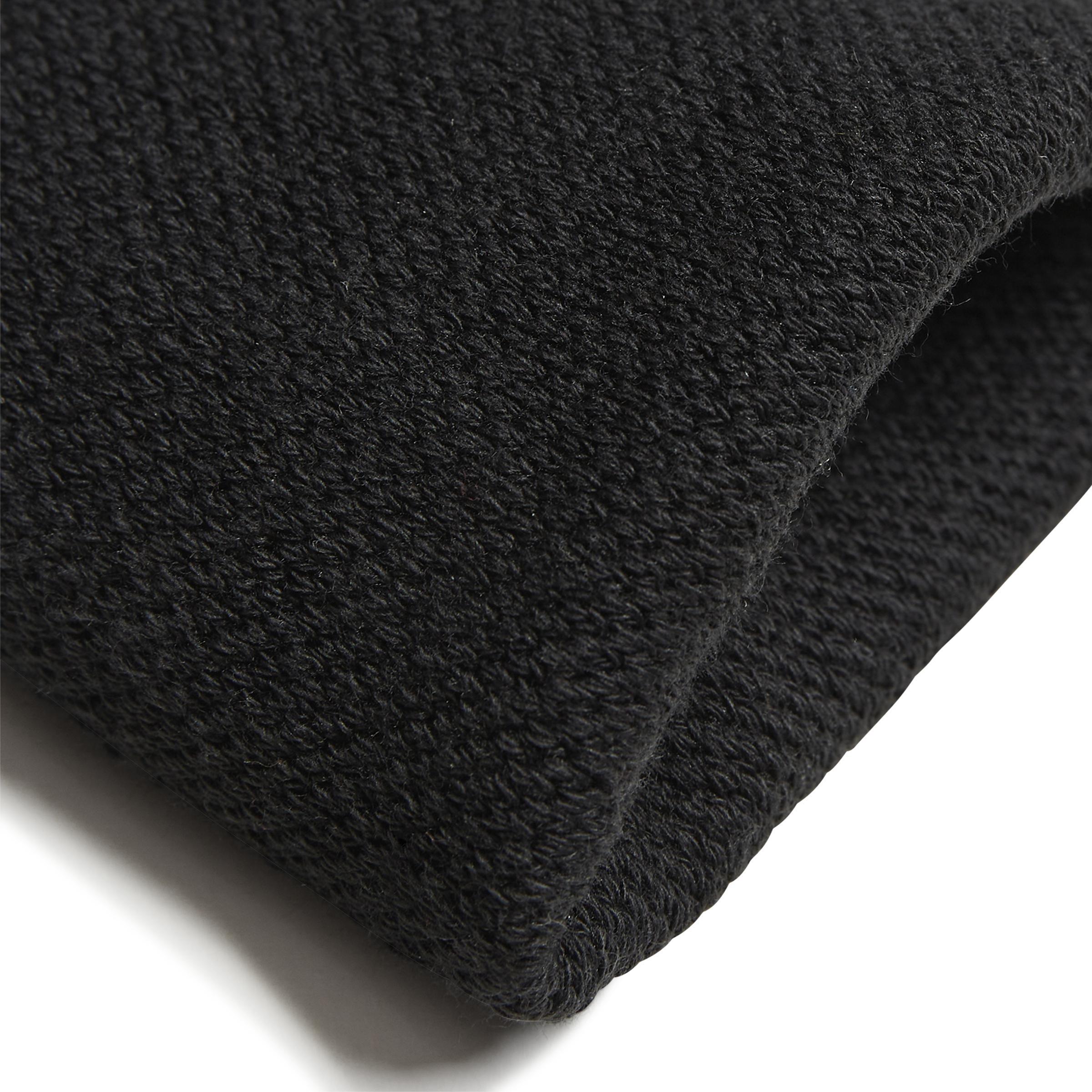 Unisex Tennis Wristband Small, Black, A901_ONE, large image number 1