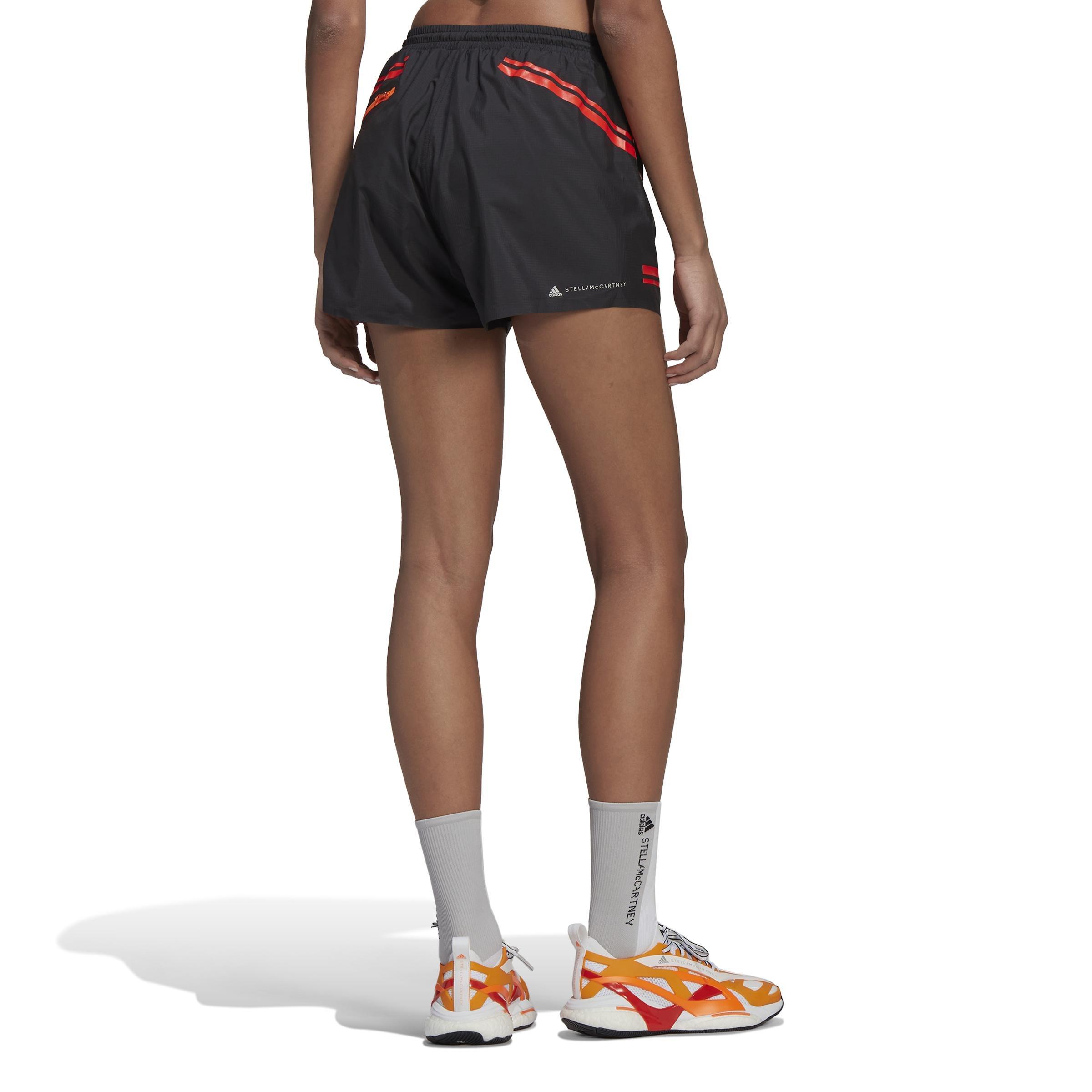 By Stella Mccartney Truepace Running Shorts, Black, A901_ONE, large image number 2