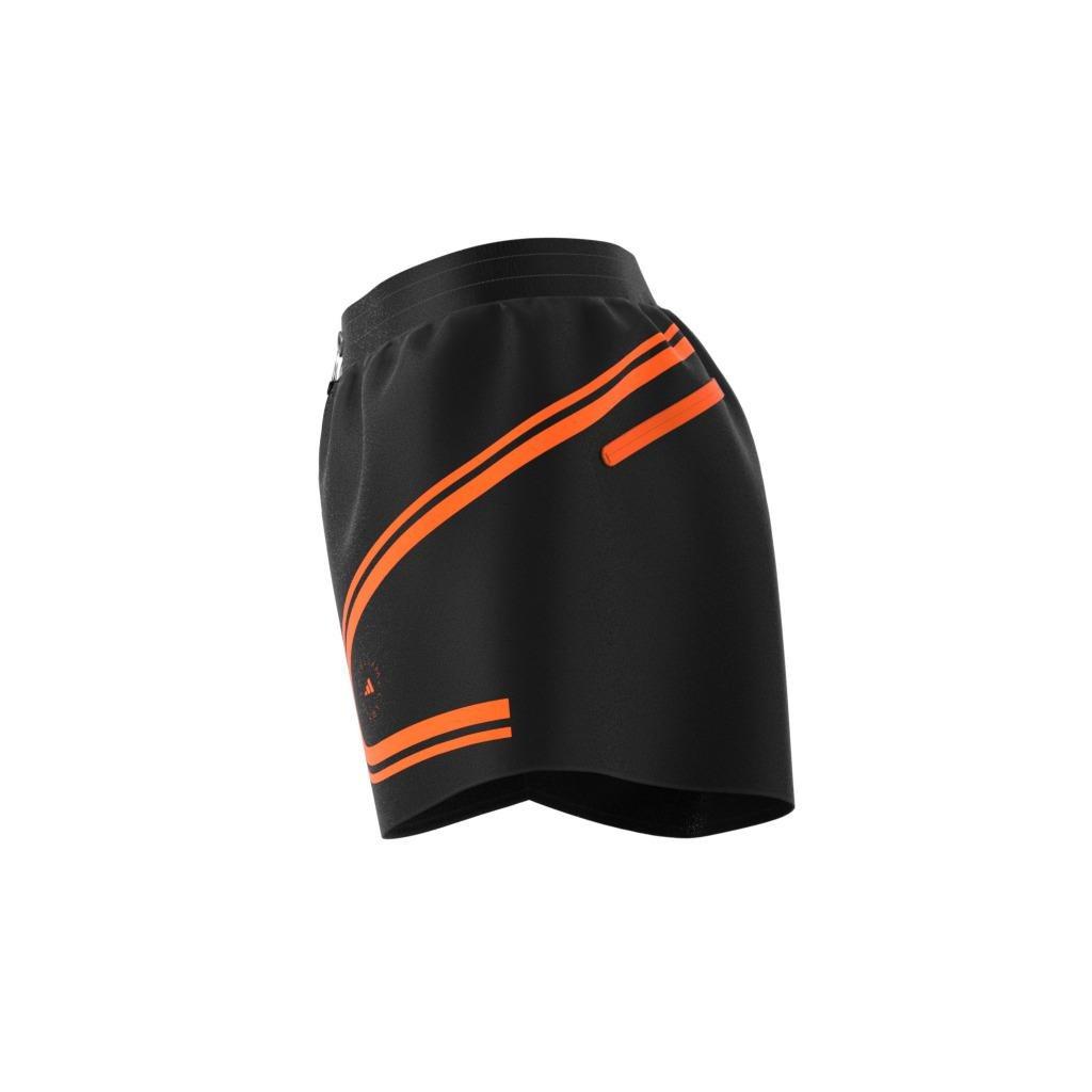 By Stella Mccartney Truepace Running Shorts, Black, A901_ONE, large image number 5