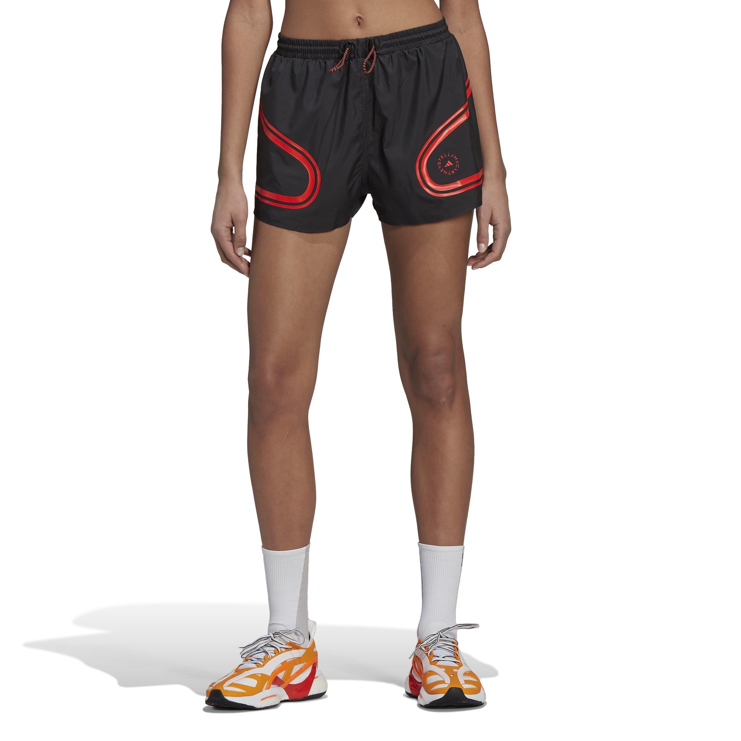 By Stella Mccartney Truepace Running Shorts, Black, A901_ONE, large image number 11