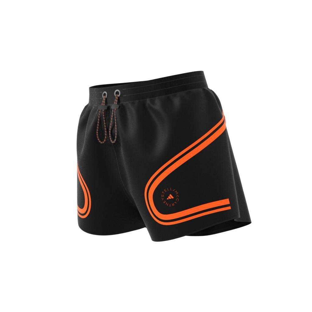 By Stella Mccartney Truepace Running Shorts, Black, A901_ONE, large image number 12