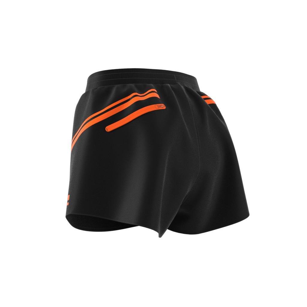 By Stella Mccartney Truepace Running Shorts, Black, A901_ONE, large image number 14