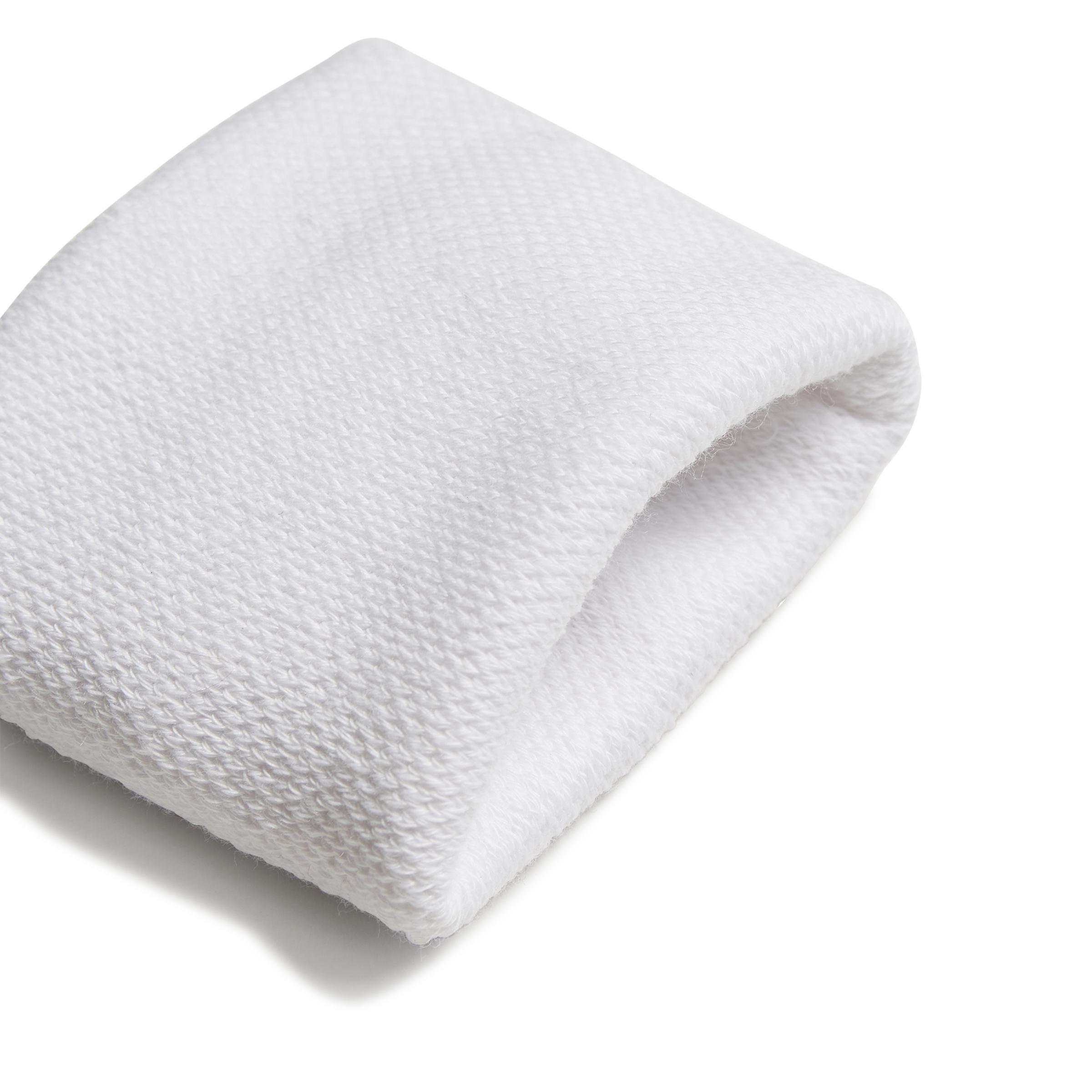Unisex Tennis Wristband Small, White, A901_ONE, large image number 2