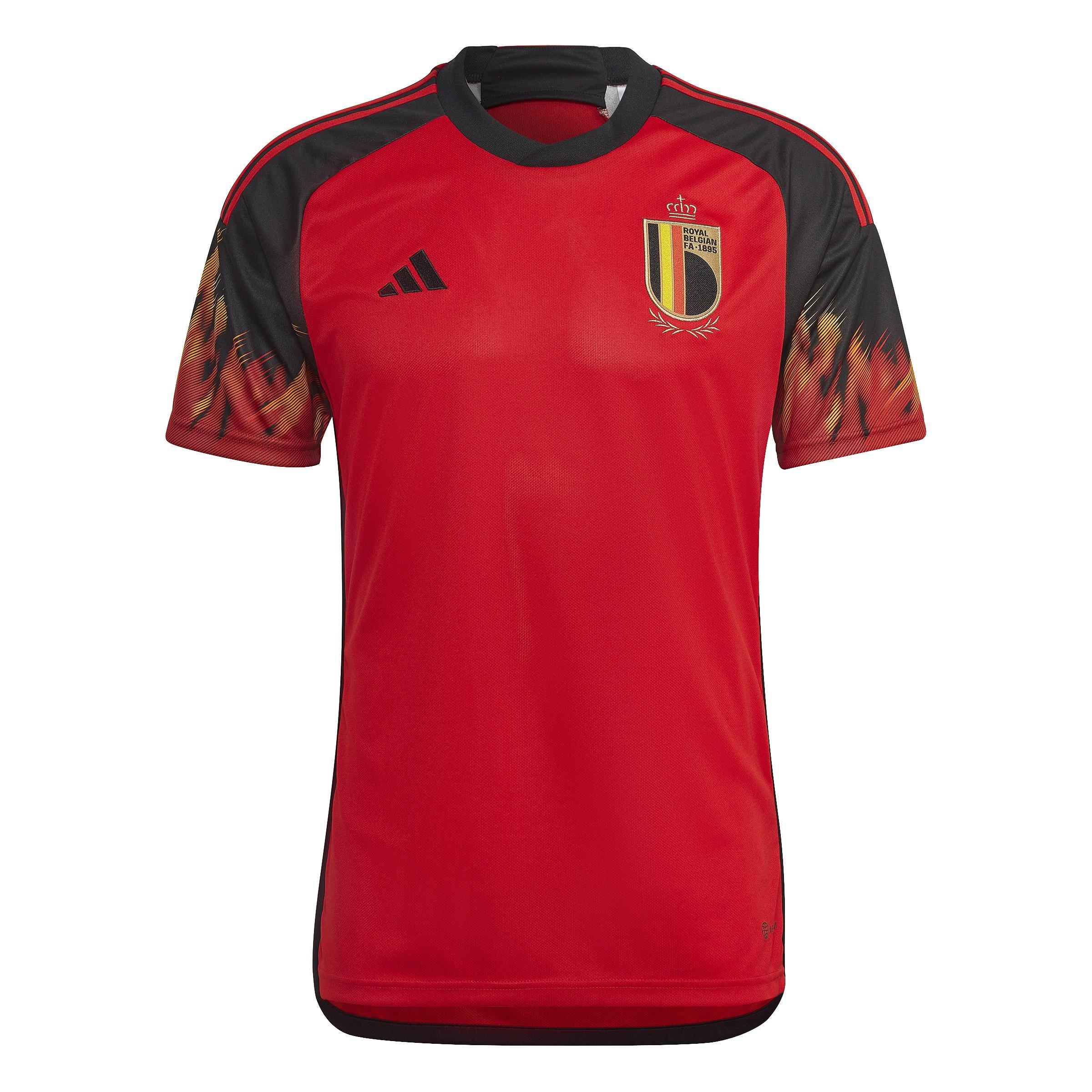 Belgium 22 Home Jersey, Red, , large image number 0