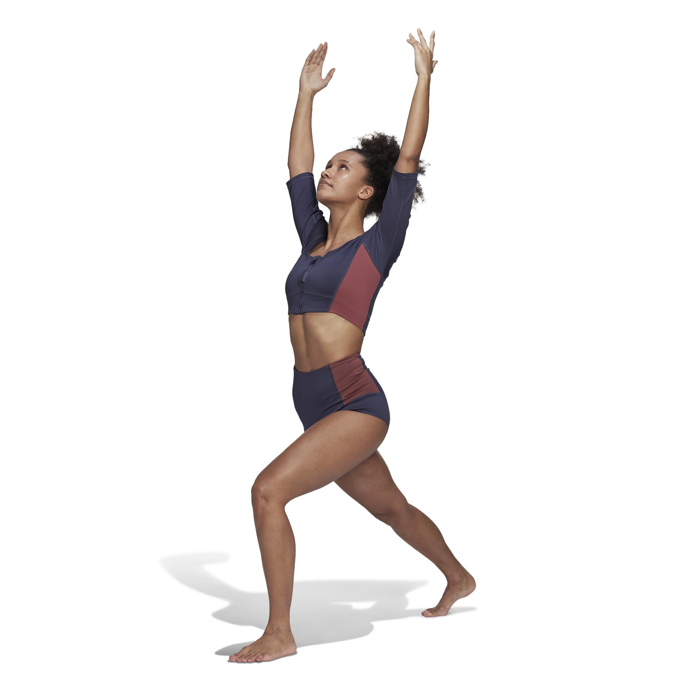 Yoga Top, Blue, A901_ONE, medium