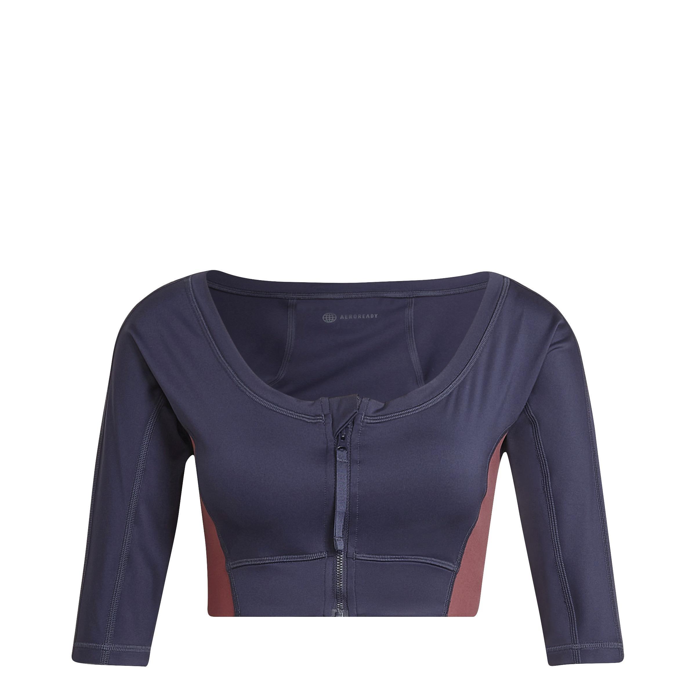 Yoga Top, Blue, A901_ONE, medium