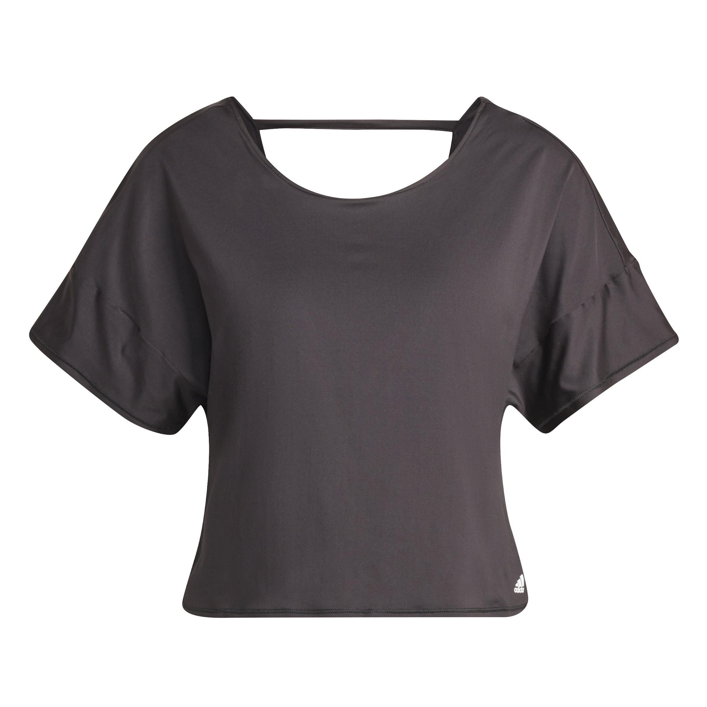 Studio Backless T-Shirt, Black, A901_ONE, large image number 1