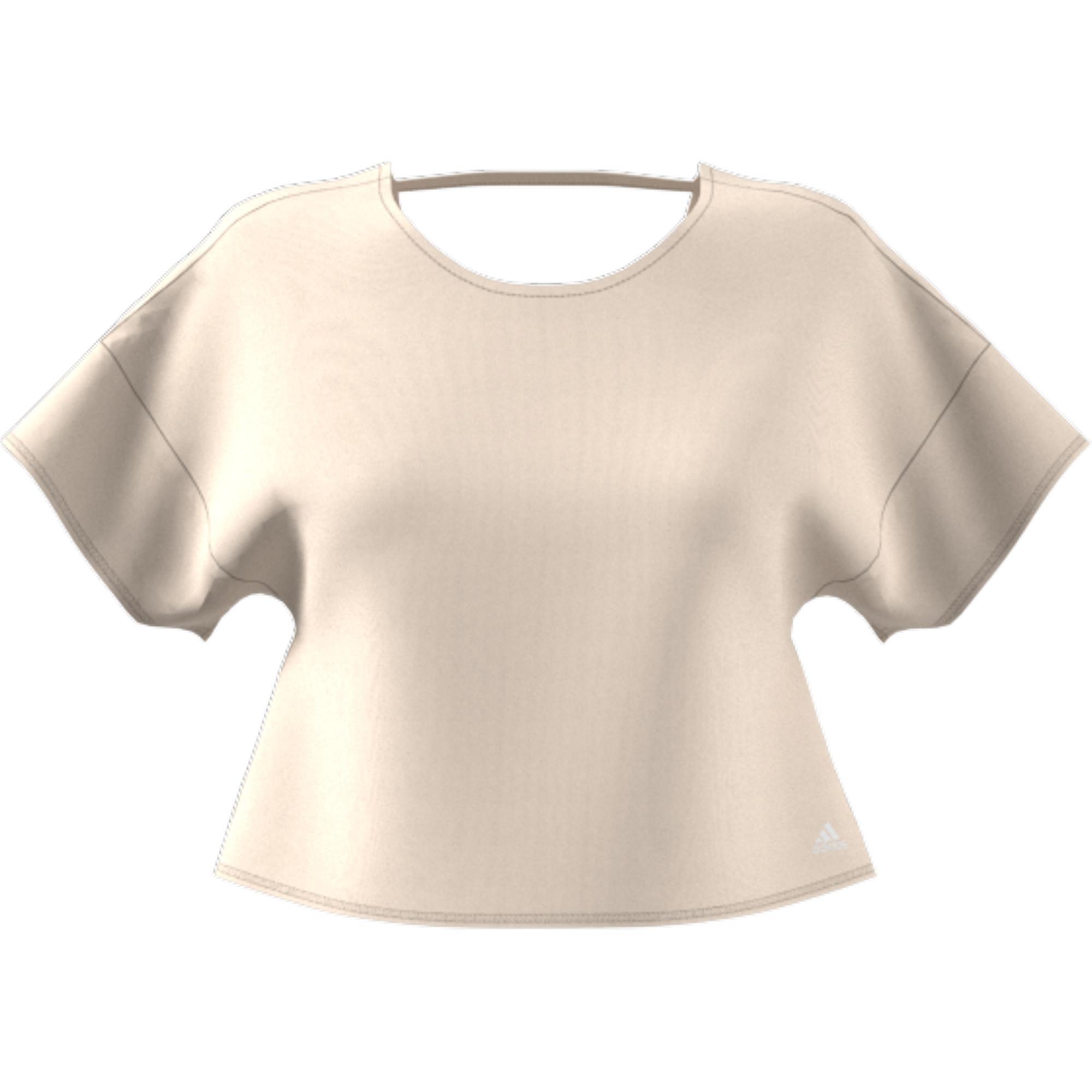 Studio Backless T-Shirt, Beige, , large image number 3