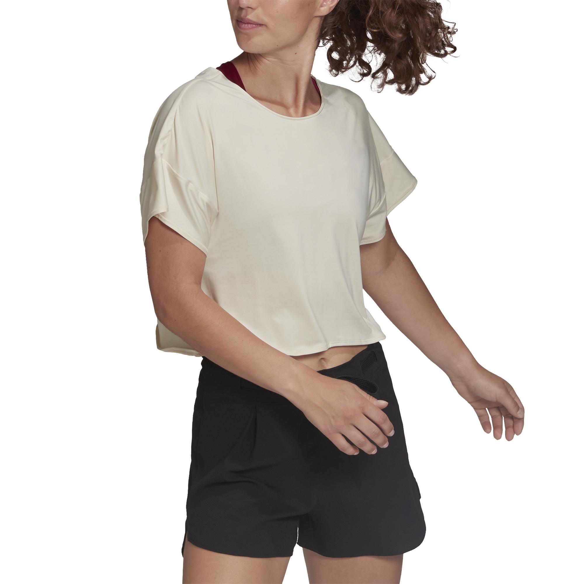 Studio Backless T-Shirt, Beige, , large image number 4