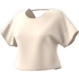 Studio Backless T-Shirt, Beige, , large image number 15