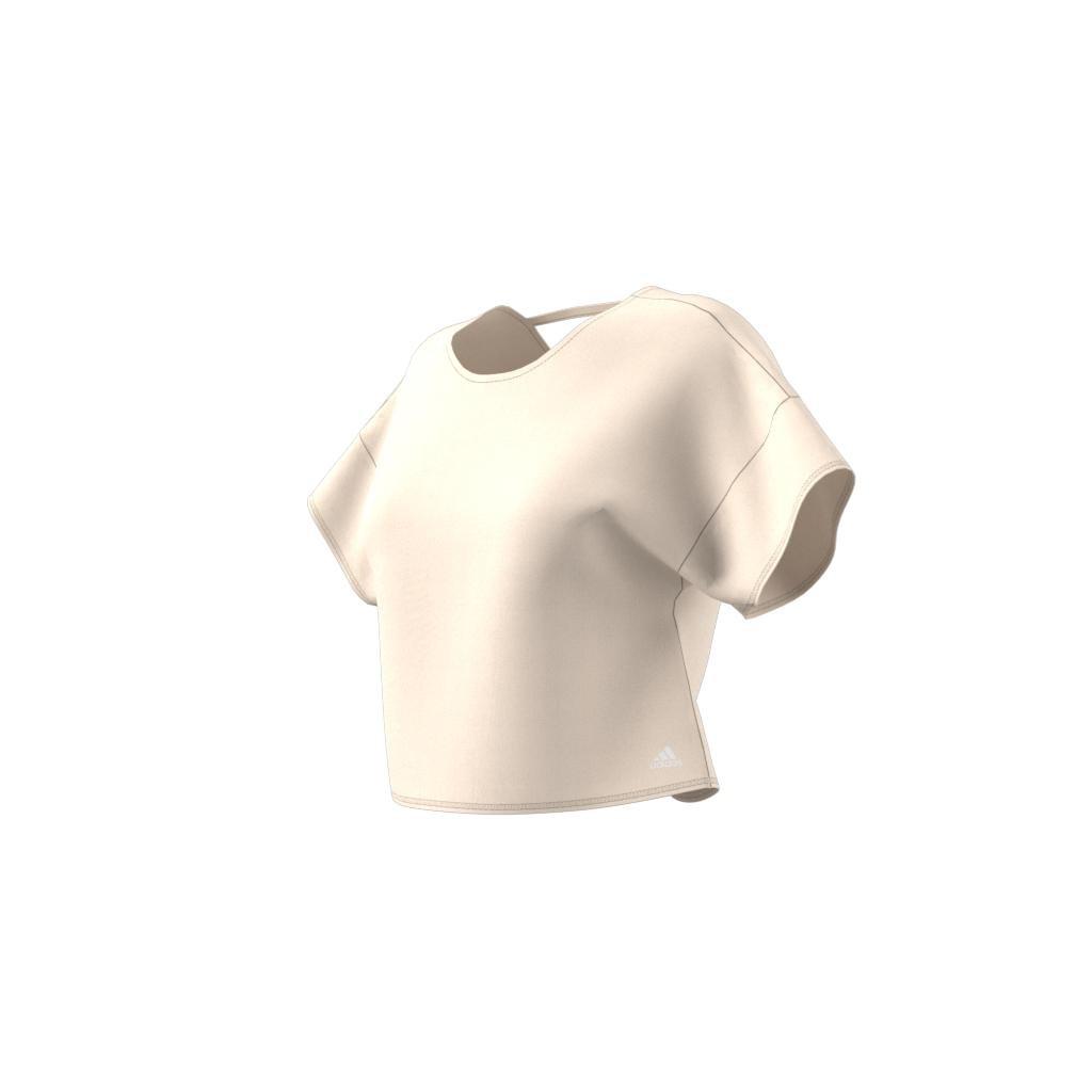Studio Backless T-Shirt, Beige, , large image number 20