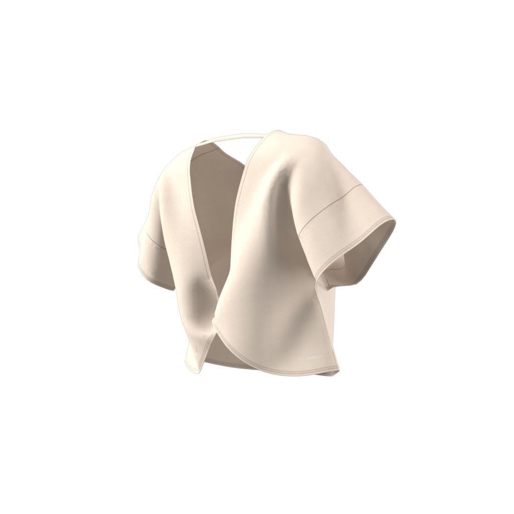 Studio Backless T-Shirt, Beige, , large image number 22