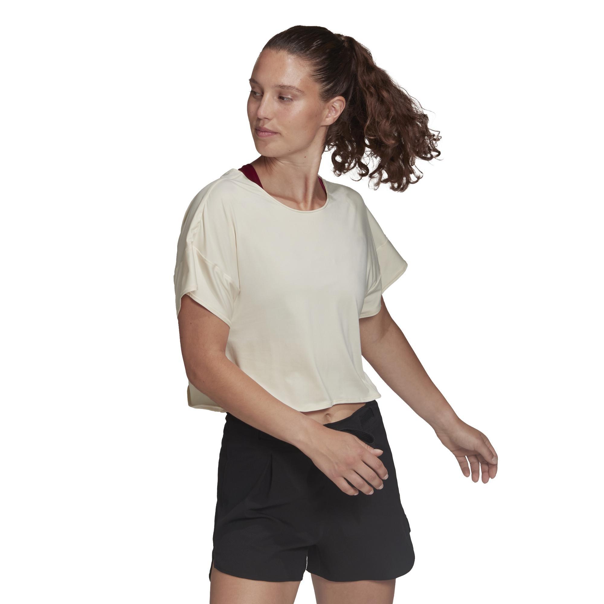 Studio Backless T-Shirt, Beige, , large image number 28