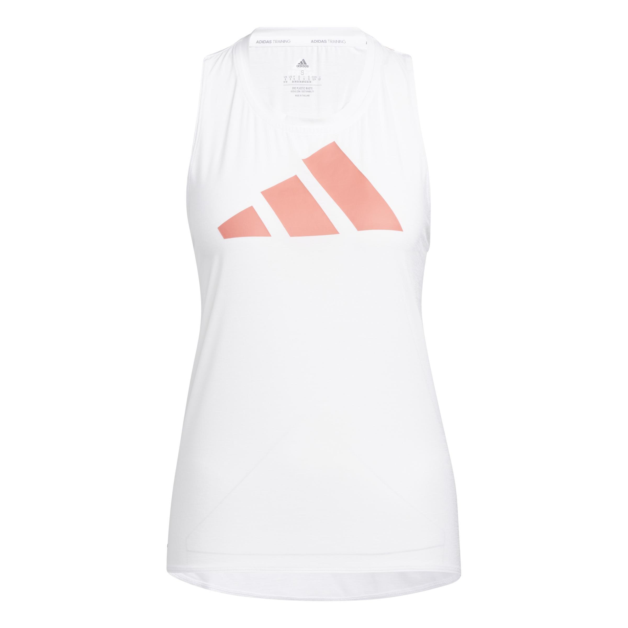 3-Stripes Logo Tank Top, White, A901_ONE, large image number 17