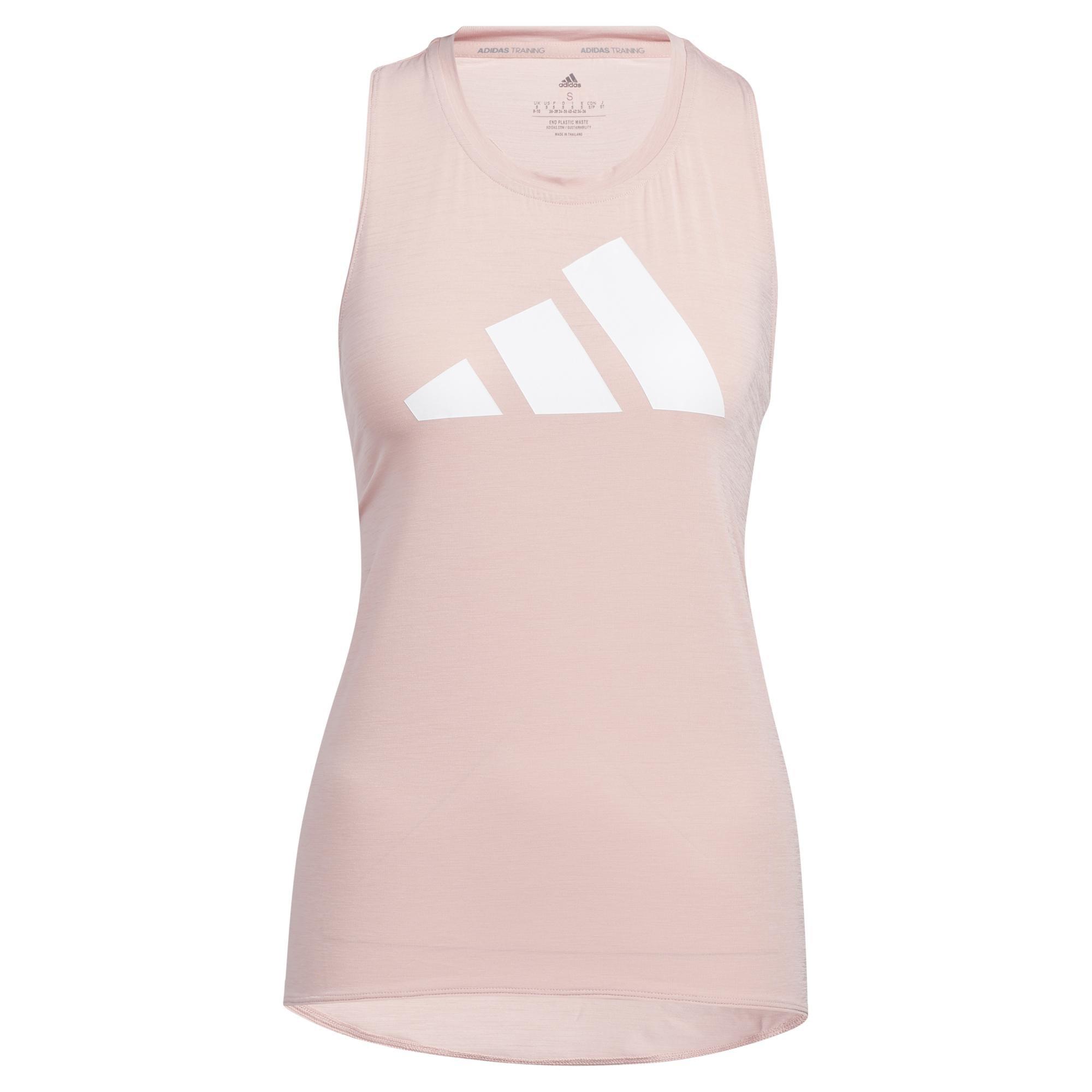 3-Stripes Logo Tank Top, Pink, , large image number 6