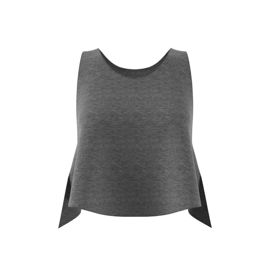 Studio Novelty Reversible Back-to-Front Tank Top, Black, A901_ONE, medium