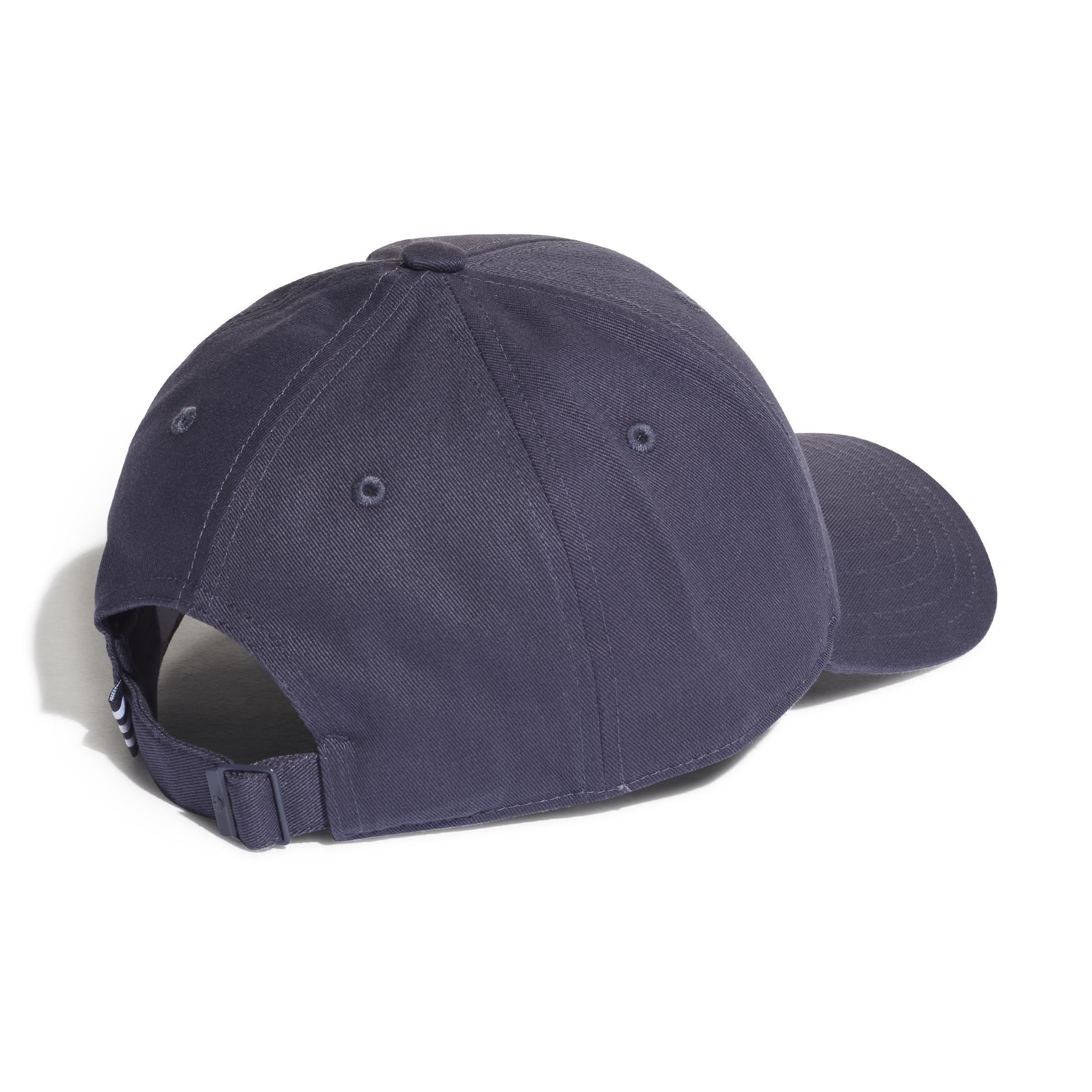 Unisex Trefoil Baseball Cap, Blue, , large image number 1