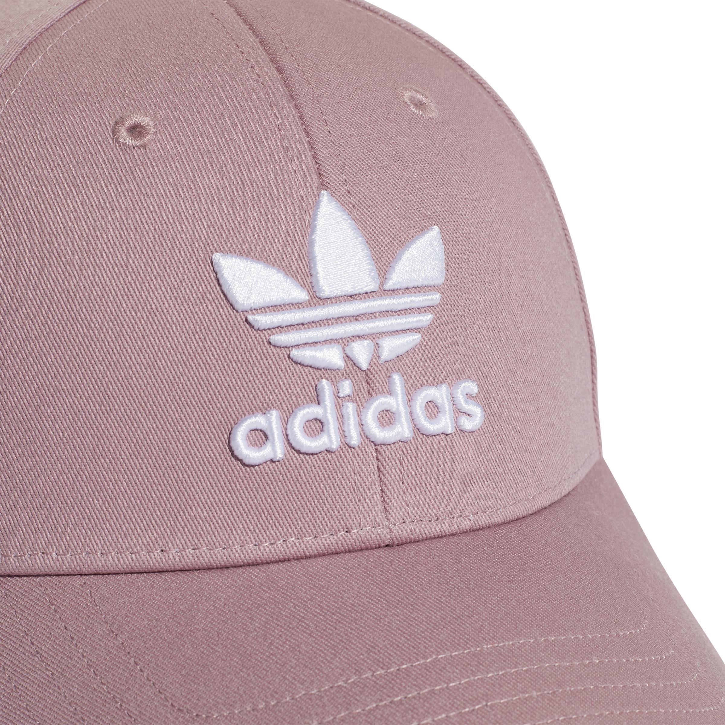 Unisex Trefoil Baseball Cap, Purple, A901_ONE, large image number 2