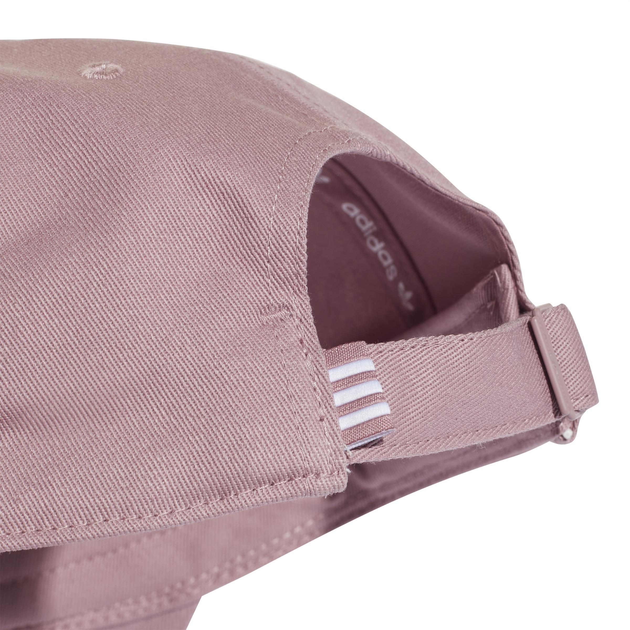 Unisex Trefoil Baseball Cap, Purple, A901_ONE, large image number 3