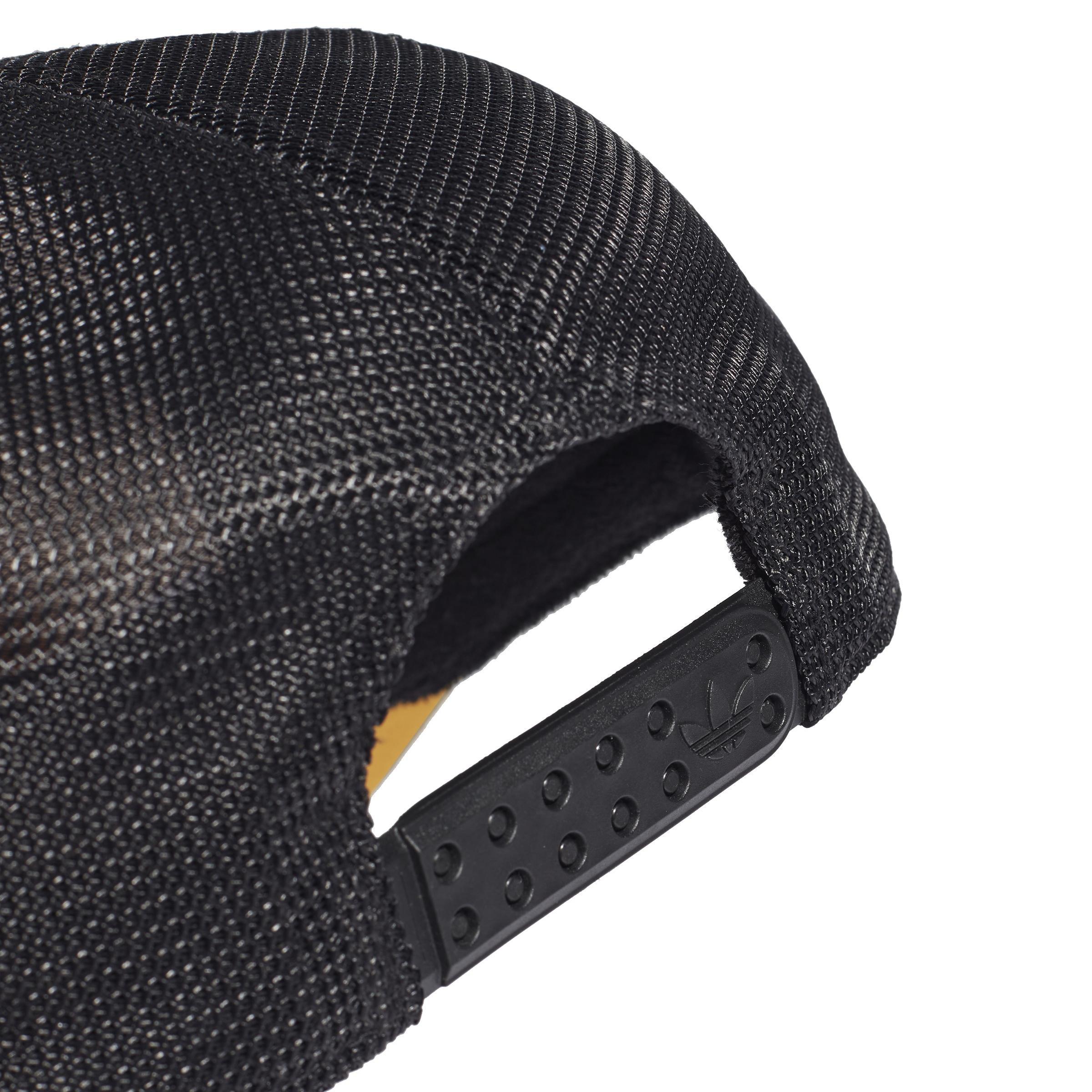 Unisex Adicolor Archive Snapback Cap, Yellow, A901_ONE, large image number 2