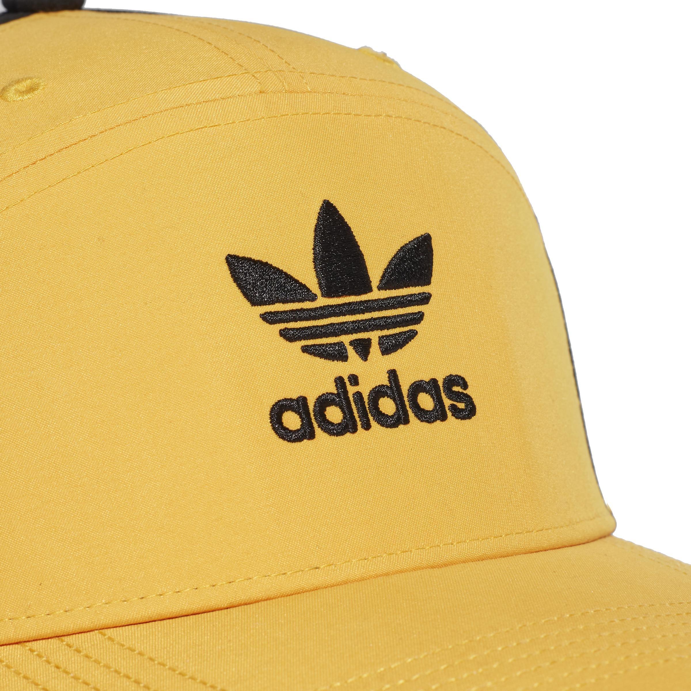 Yellow adidas baseball store cap