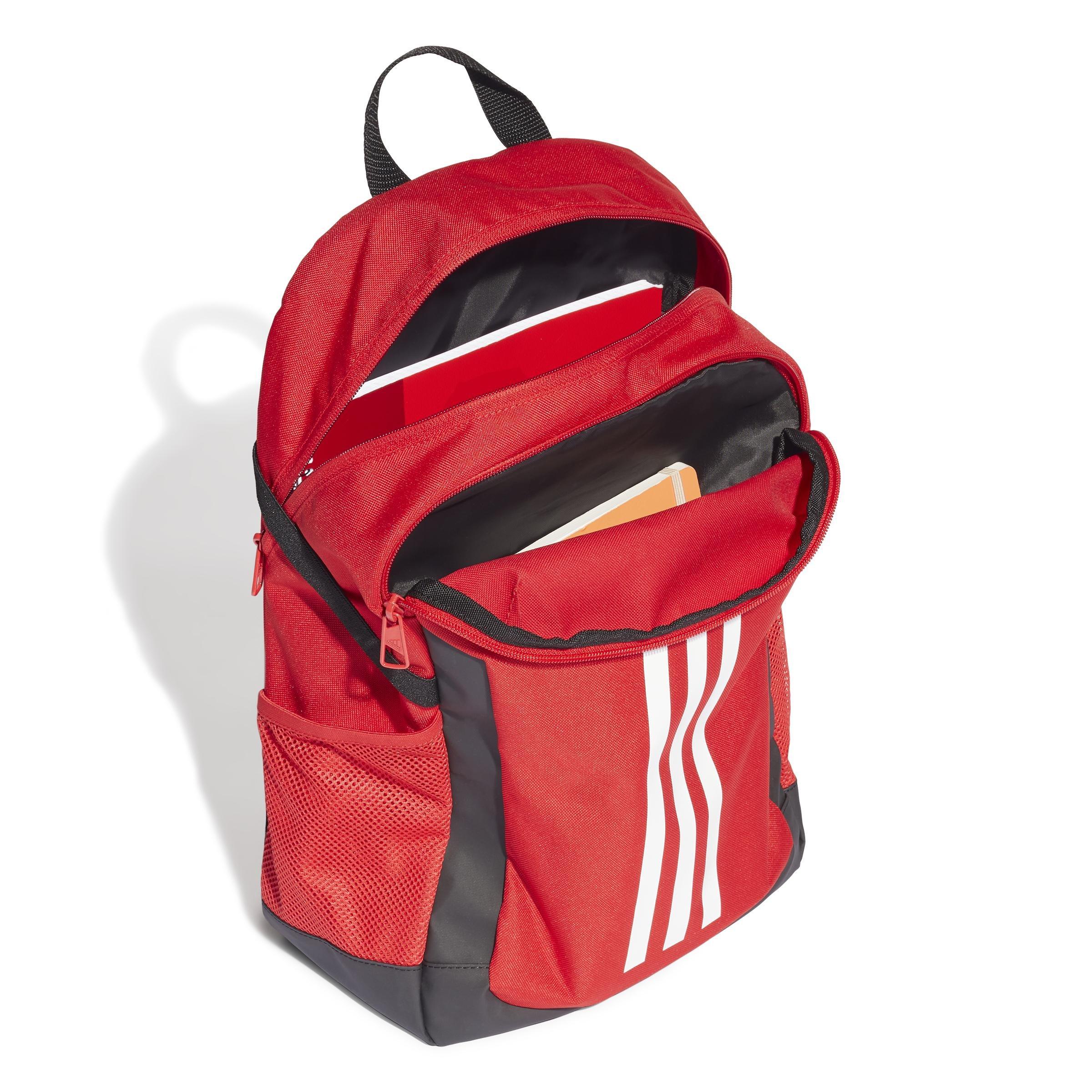 Unisex Power Backpack, Red, A901_ONE, large image number 2