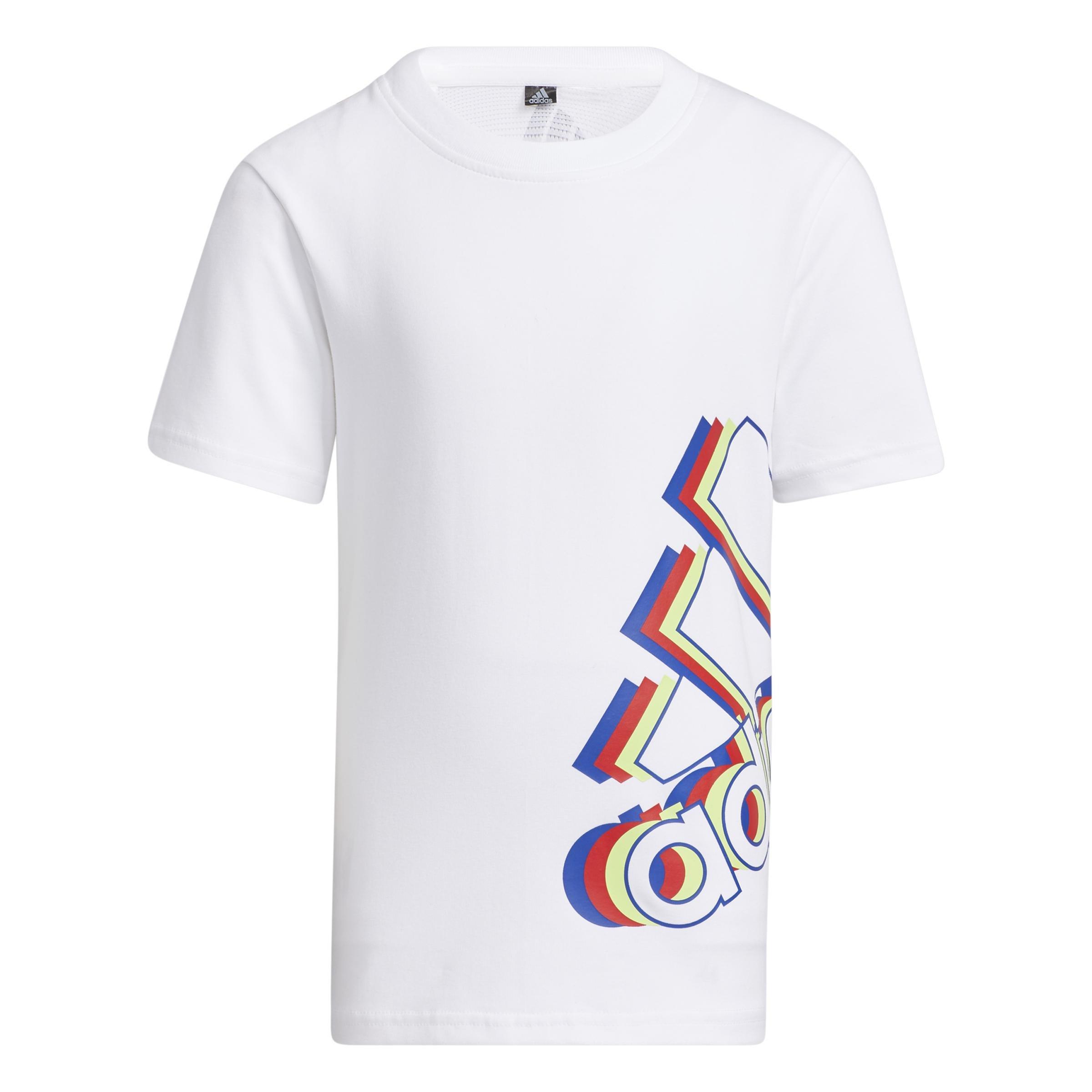 Unisex Kids Logo Tee Set, White, , large image number 7