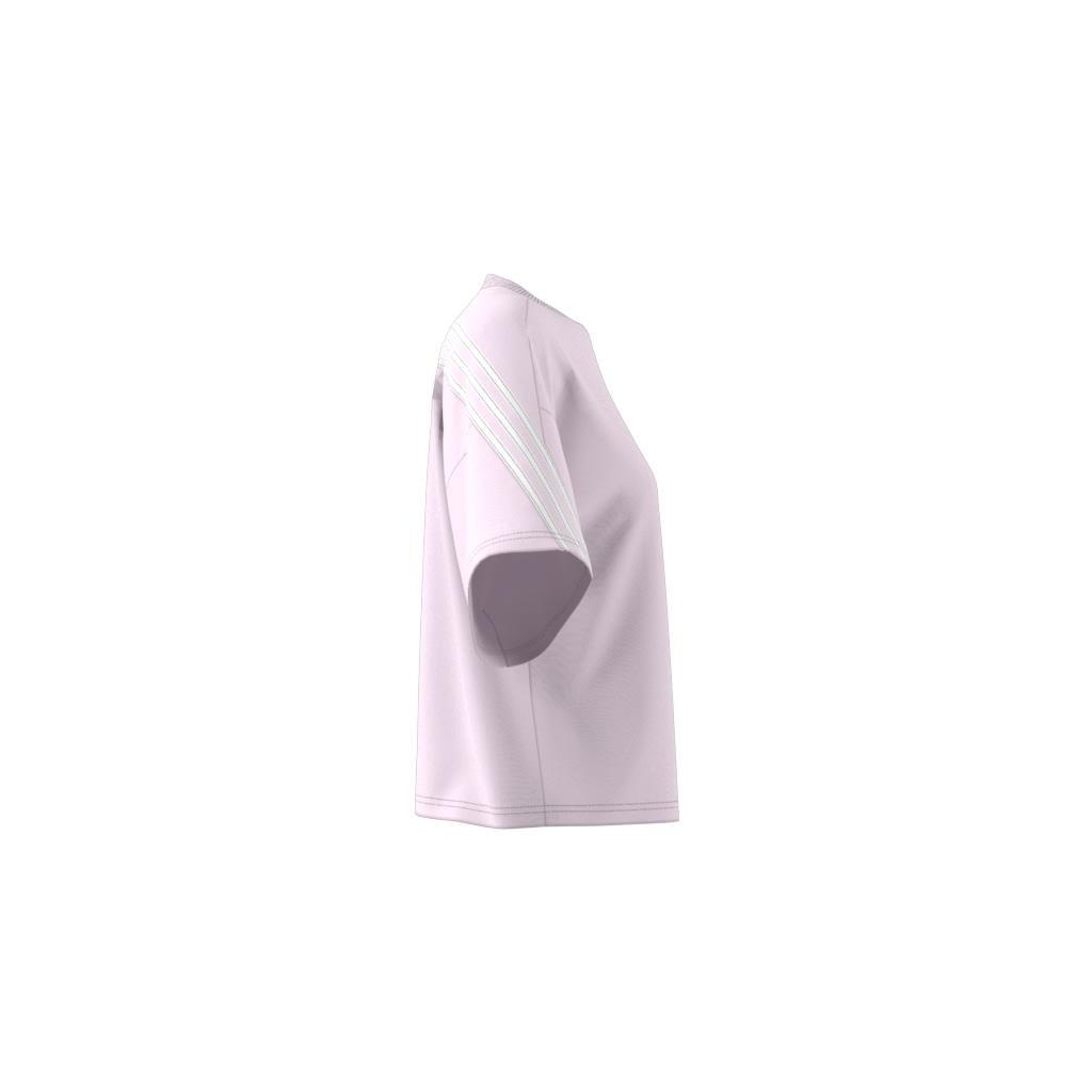 adidas Sportswear Future Icons 3-Stripes T-Shirt, Pink, , large image number 4