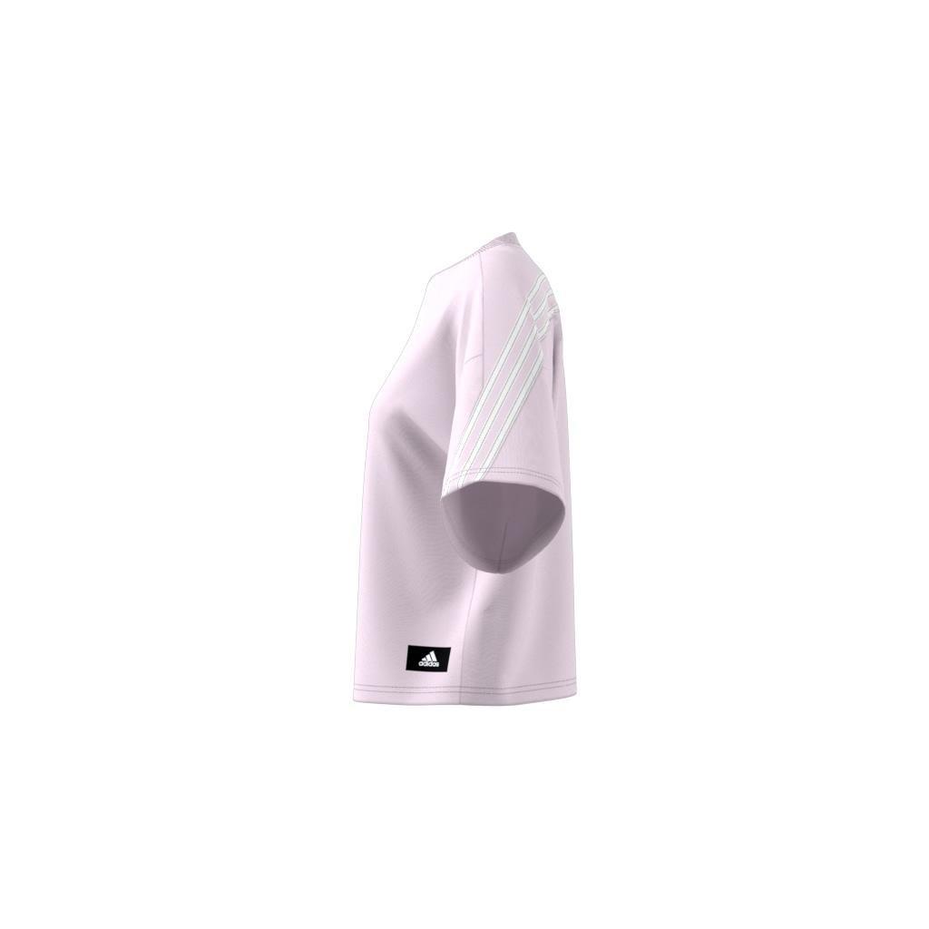 adidas Sportswear Future Icons 3-Stripes T-Shirt, Pink, , large image number 6