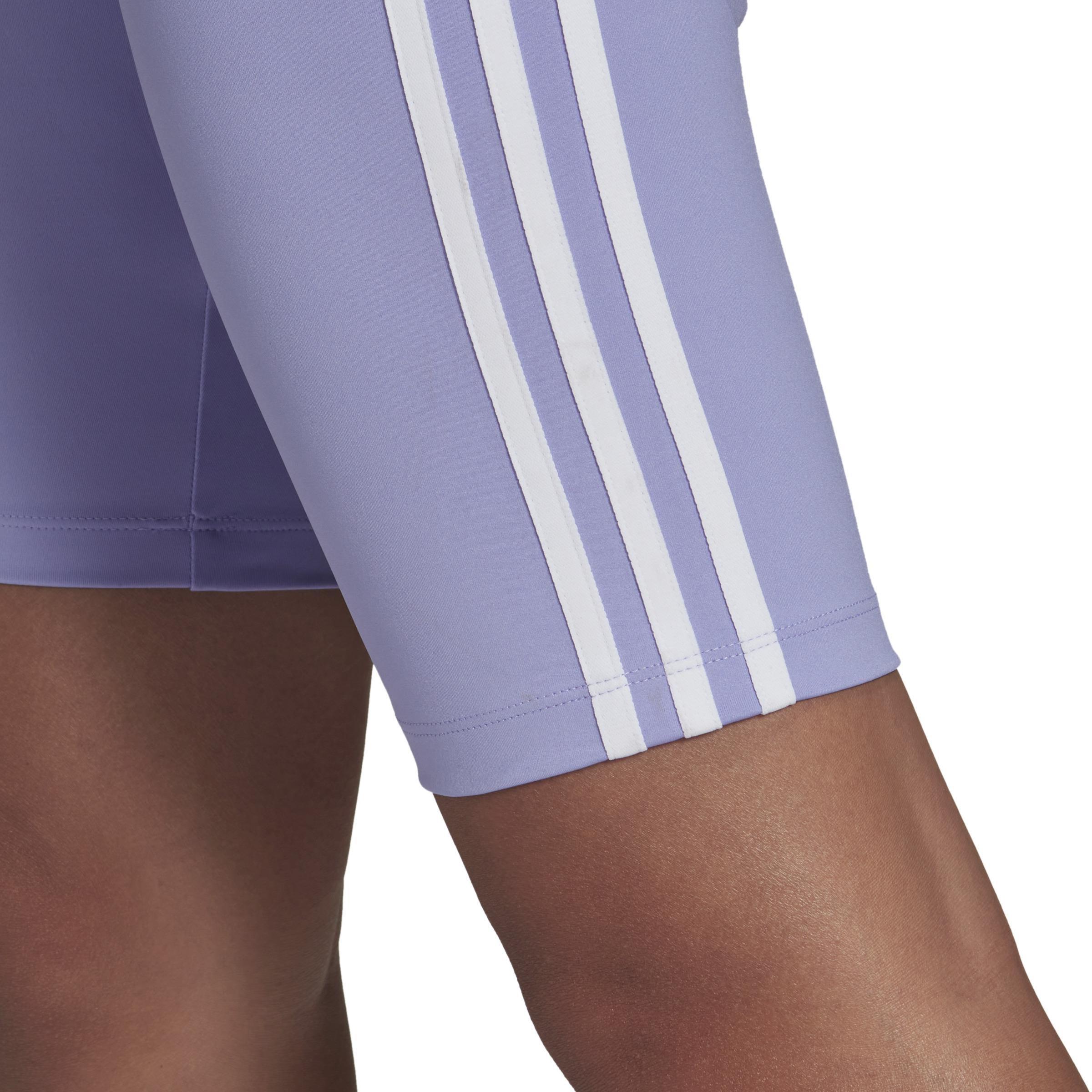 Adicolor Classics Primeblue High-Waisted Short Tights, Purple, , large image number 3