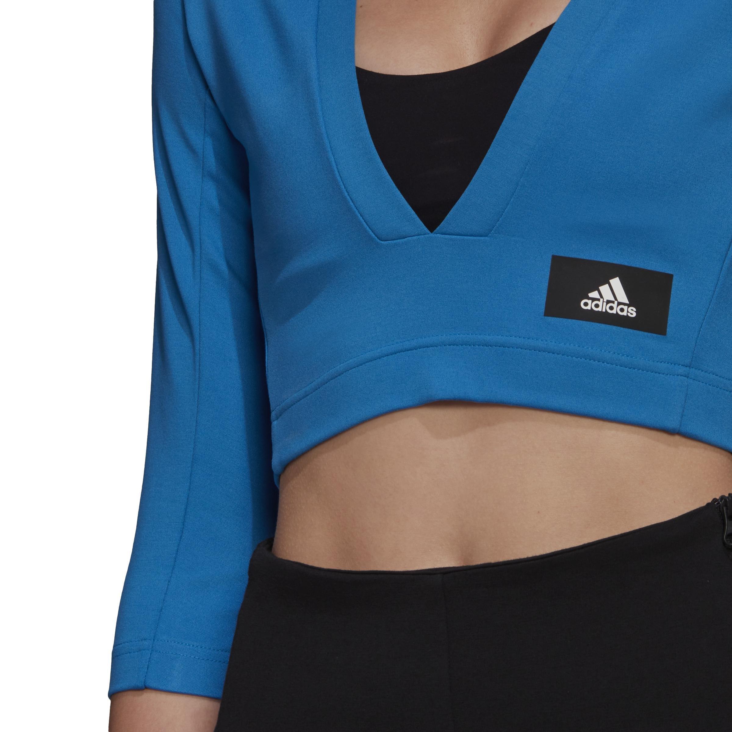 Sportswear Mission Victory Long-Sleeve Top, Blue, , large image number 7