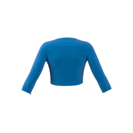 Women Sportswear Mission Victory Long-Sleeve Top, Blue, A901_ONE, large image number 12