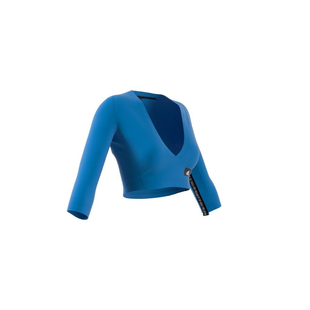 Sportswear Mission Victory Long-Sleeve Top, Blue, A901_ONE, large image number 16