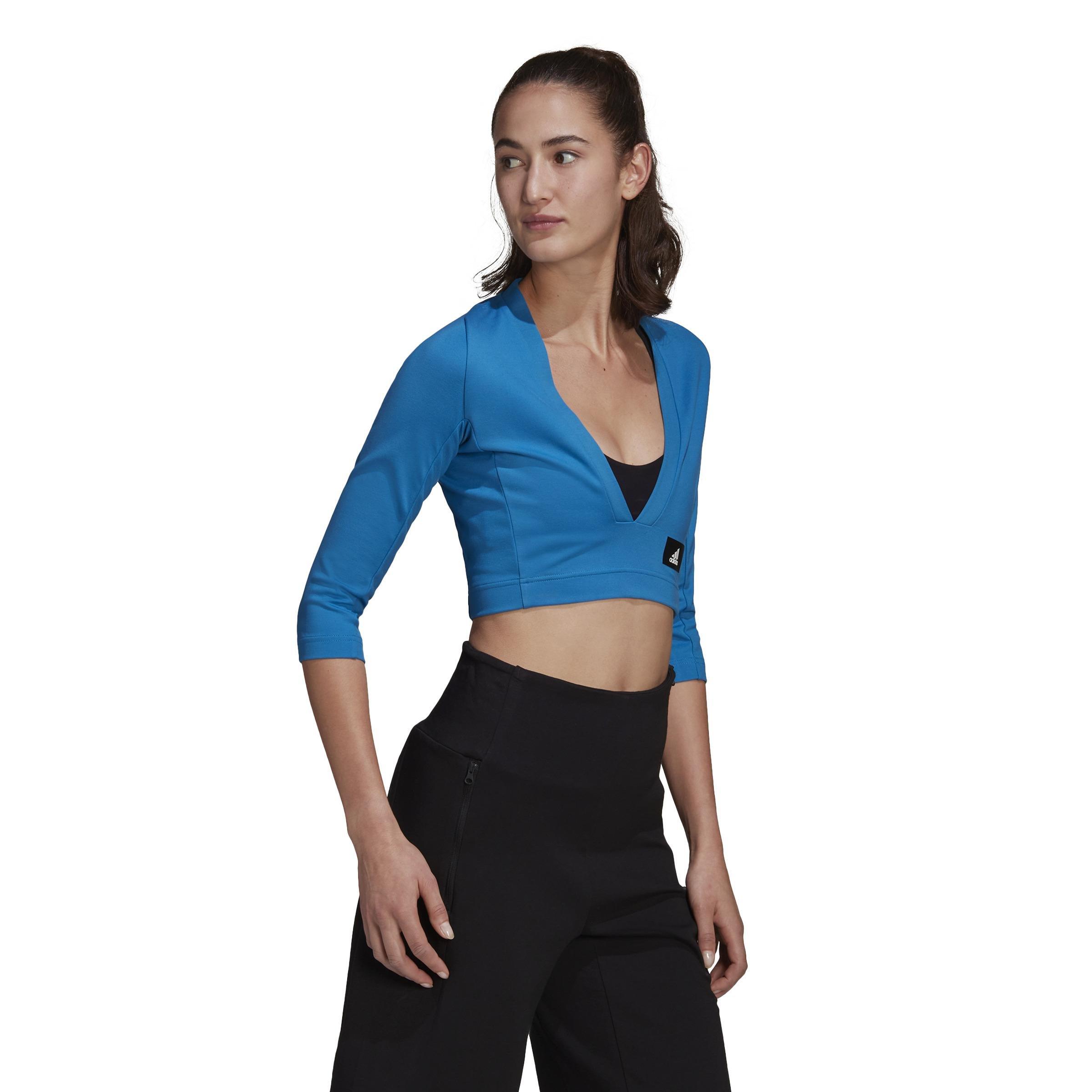 Sportswear Mission Victory Long-Sleeve Top, Blue, A901_ONE, large image number 17