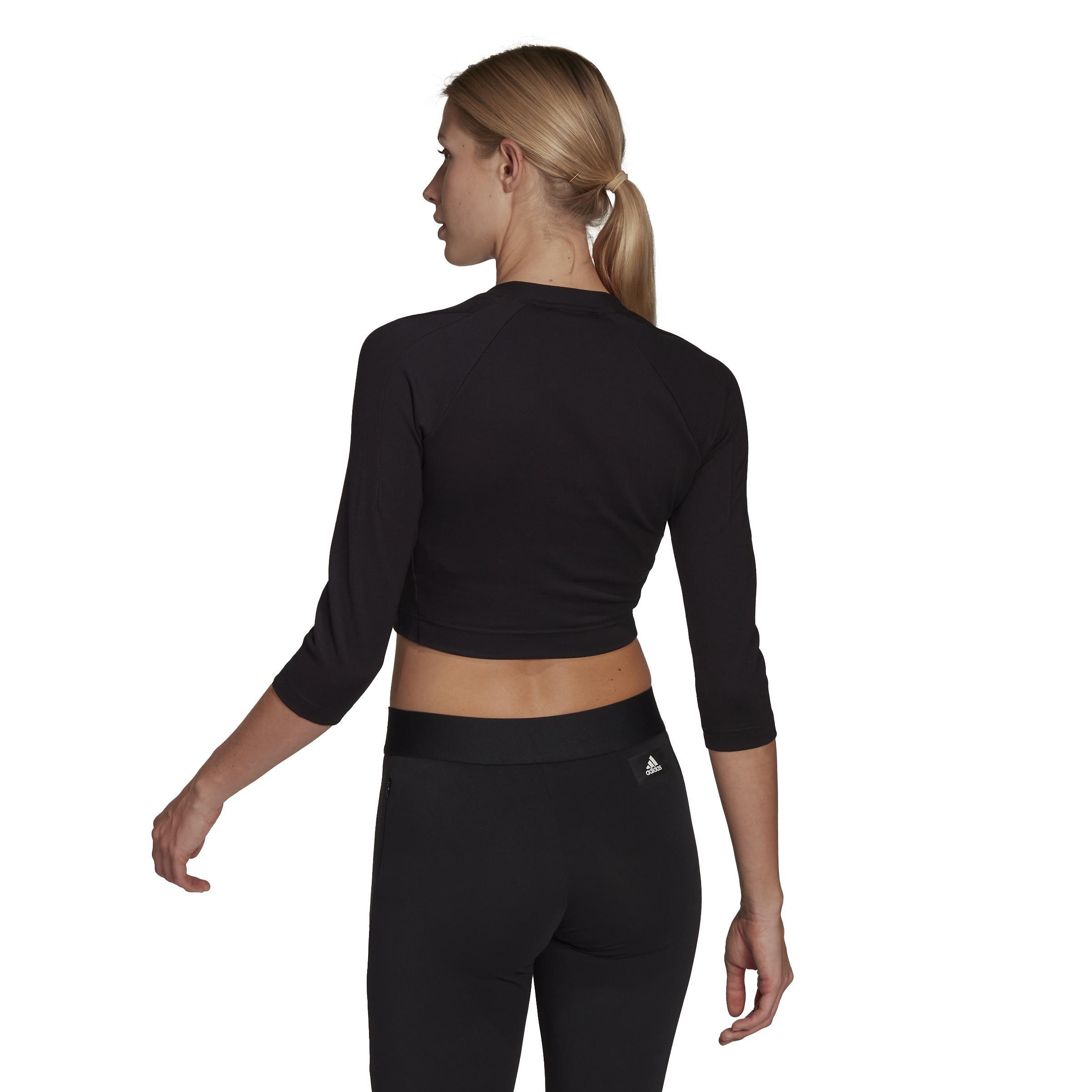 Sportswear Mission Victory Long-Sleeve Top, Black, A901_ONE, large image number 3