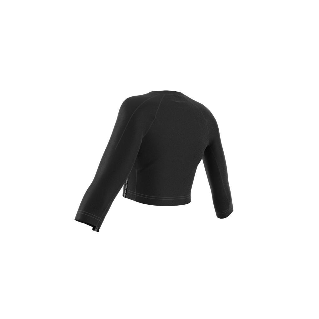 Sportswear Mission Victory Long-Sleeve Top, Black, A901_ONE, large image number 7