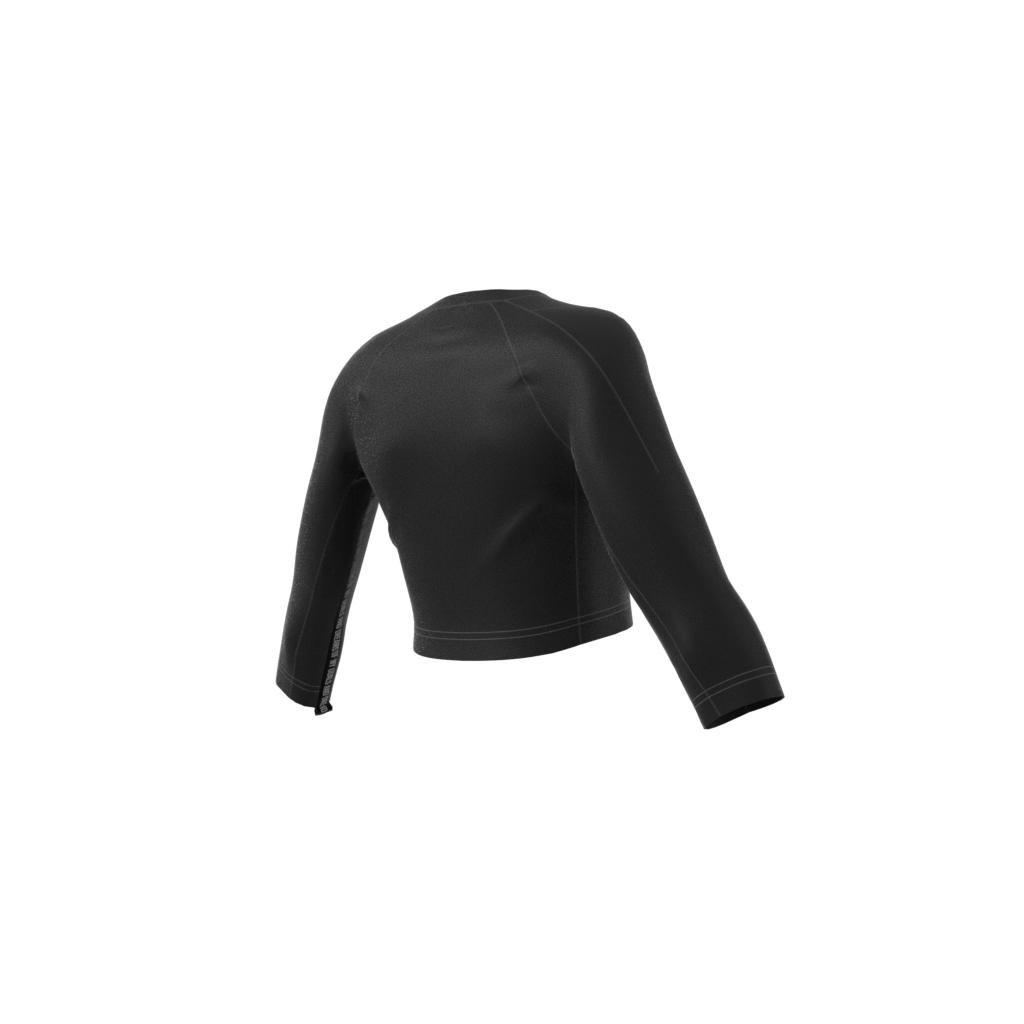 Sportswear Mission Victory Long-Sleeve Top, Black, A901_ONE, large image number 9