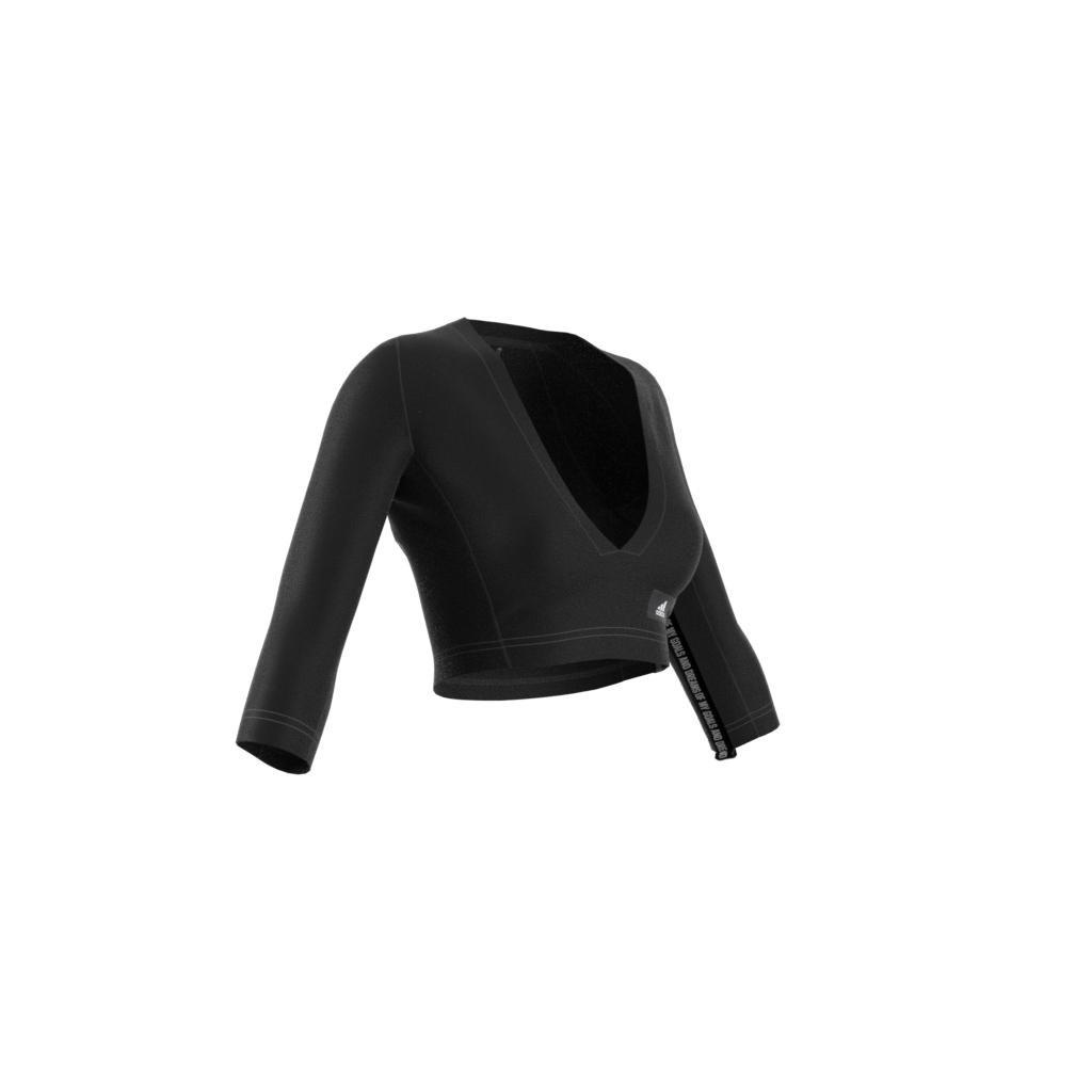 Sportswear Mission Victory Long-Sleeve Top, Black, A901_ONE, large image number 14