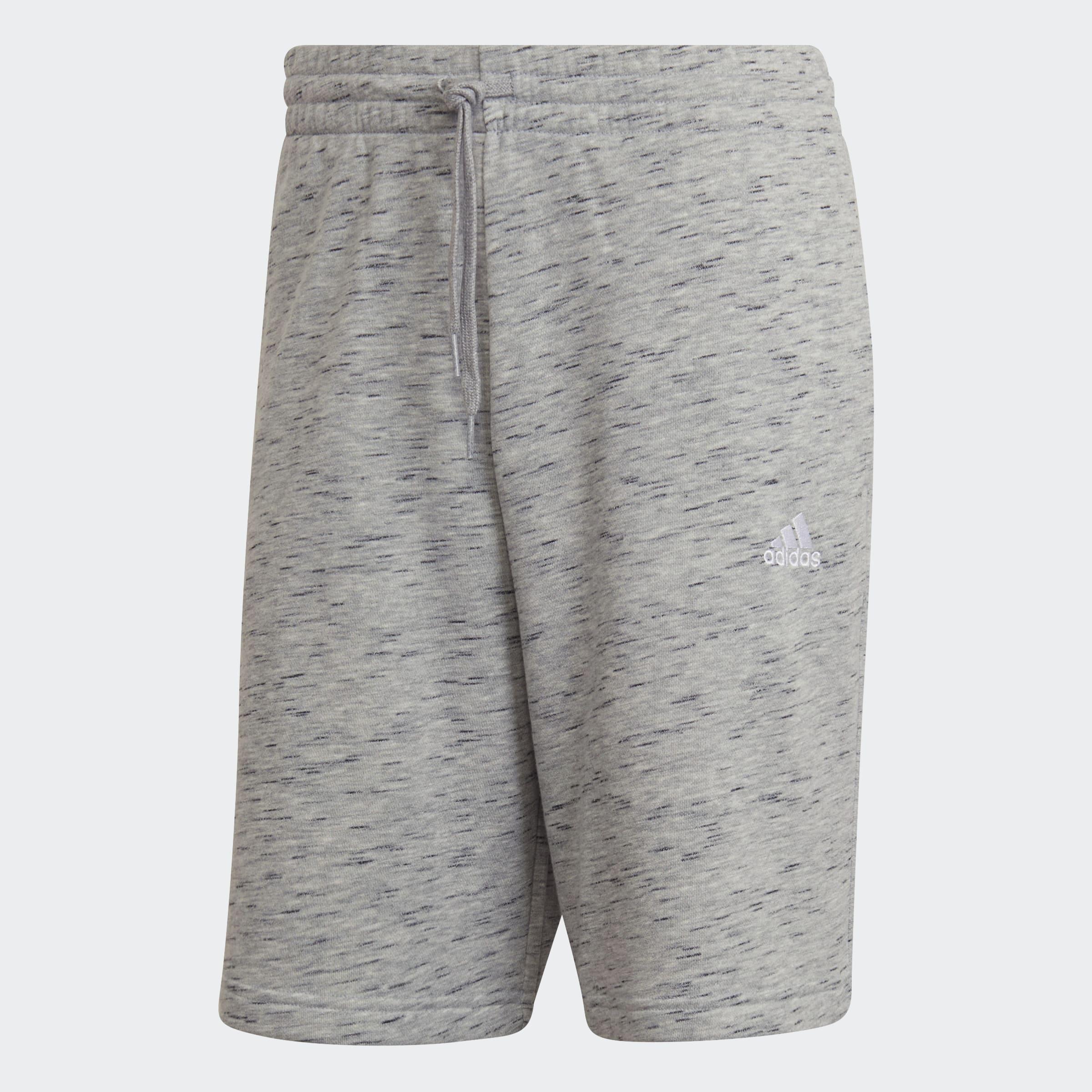 Essentials French Terry Melange Shorts, Grey