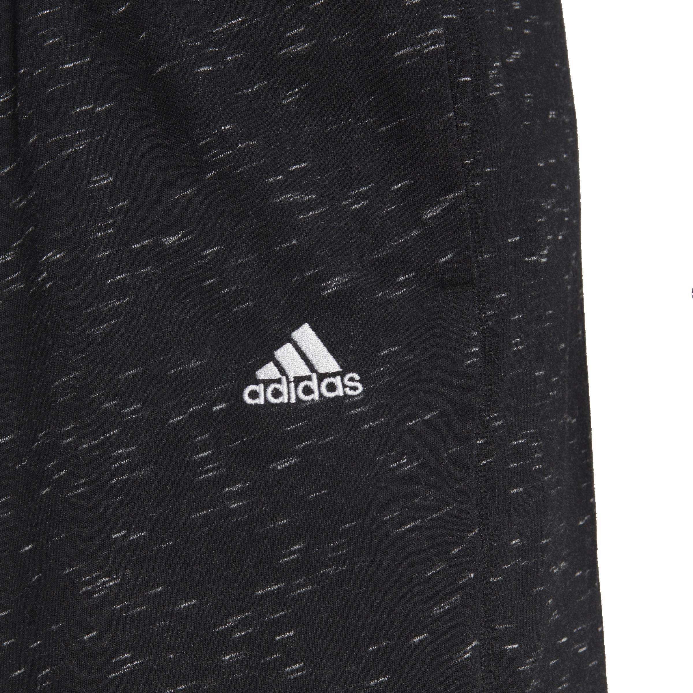 Essentials French Terry M&eacute;lange Shorts, Black, A901_ONE, large image number 3